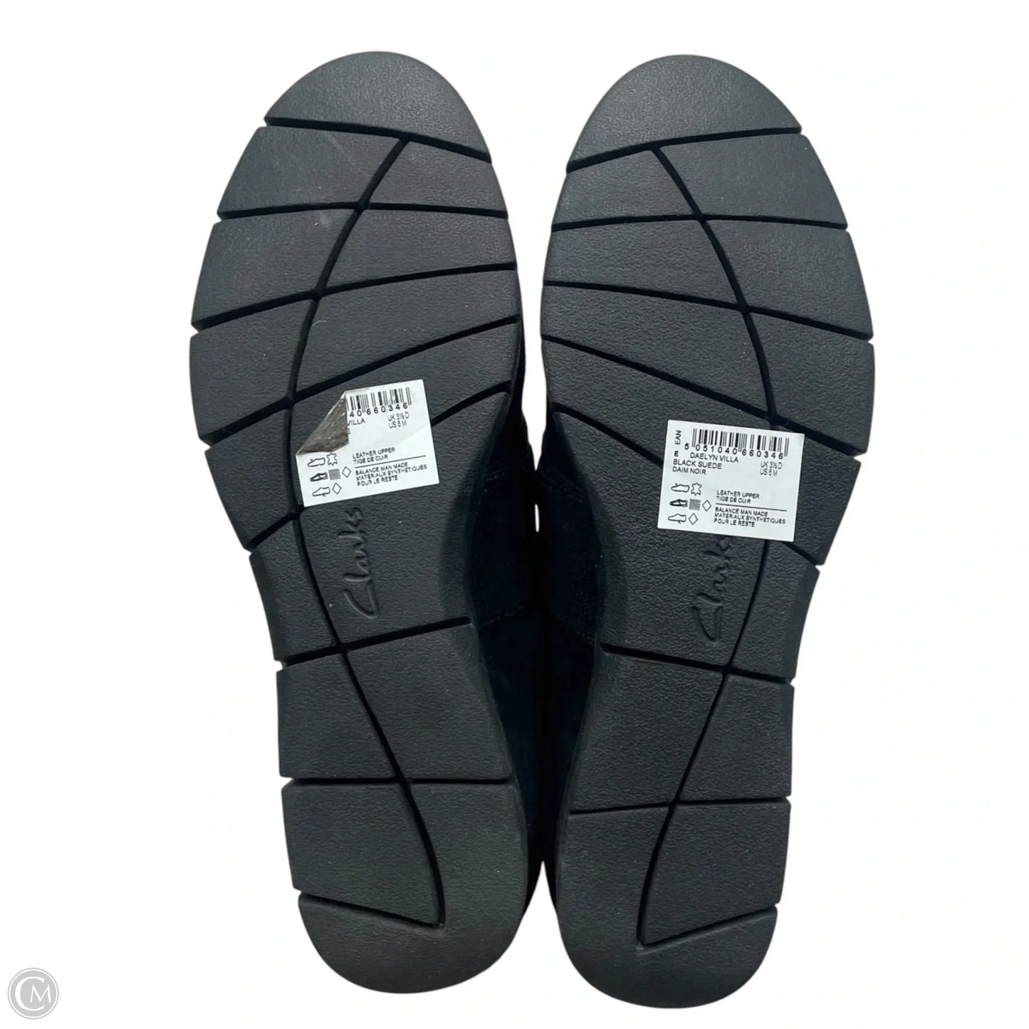 Shoes Sneakers By Clarks In Black, Size: 6