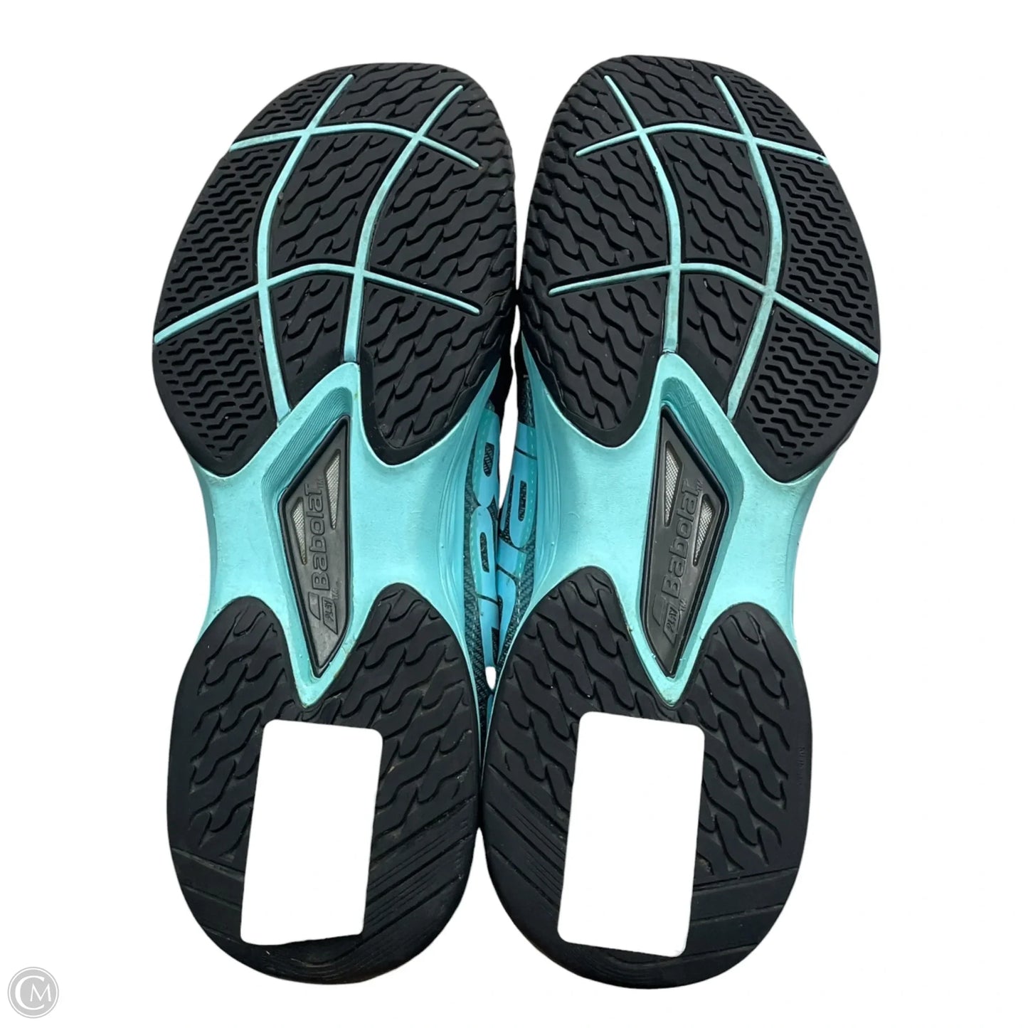 Shoes Athletic By Babolat In Black & Blue, Size: 10
