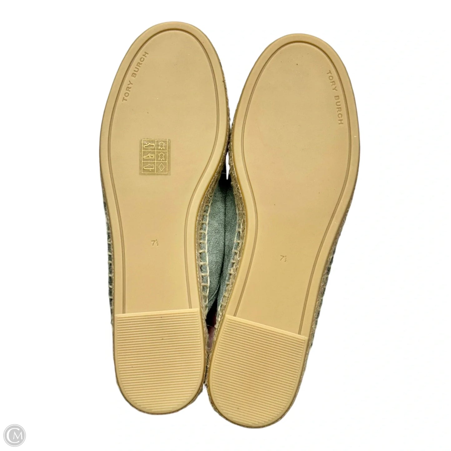 Shoes Designer By Tory Burch In Green, Size: 7.5