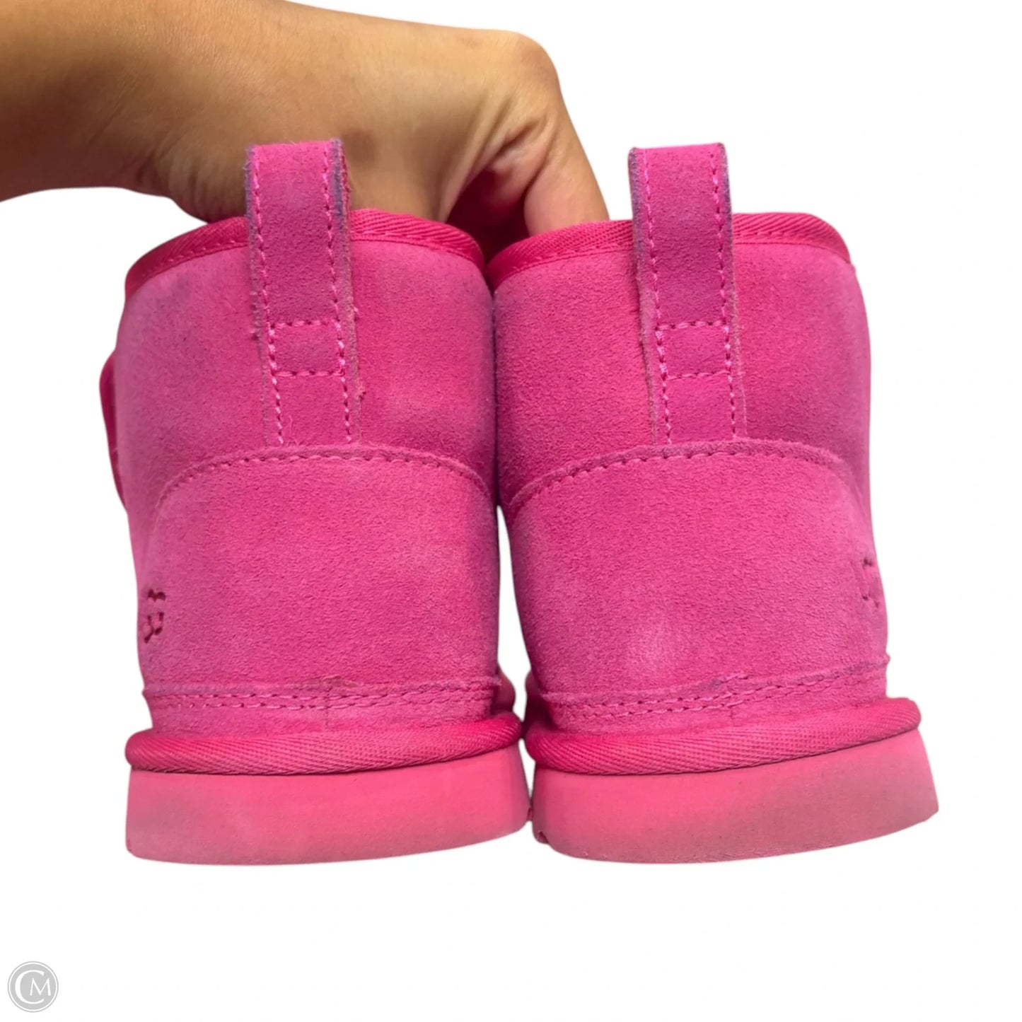 Boots Designer By Ugg In Pink, Size: 11