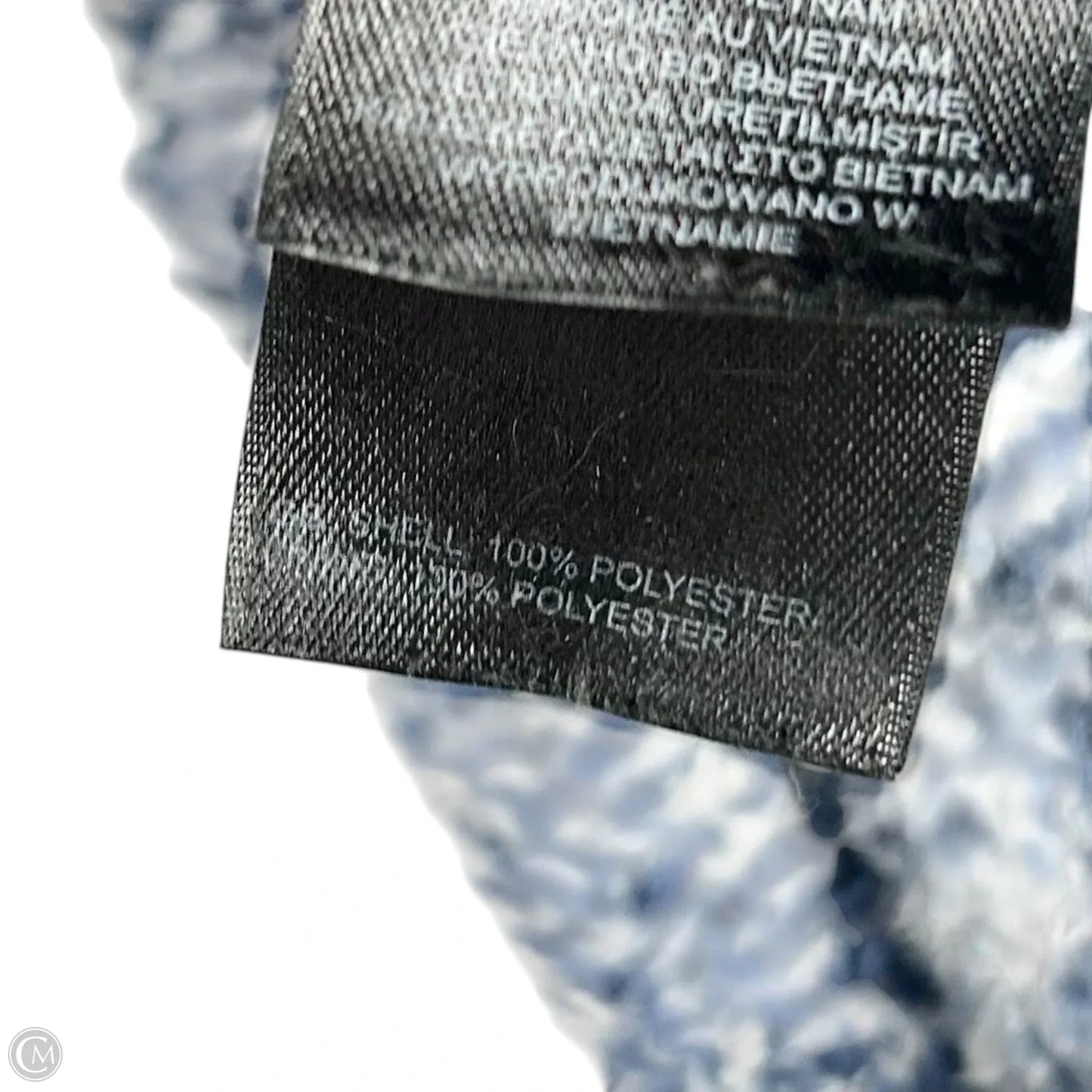 Jacket Fleece By The North Face In Blue & White, Size: S