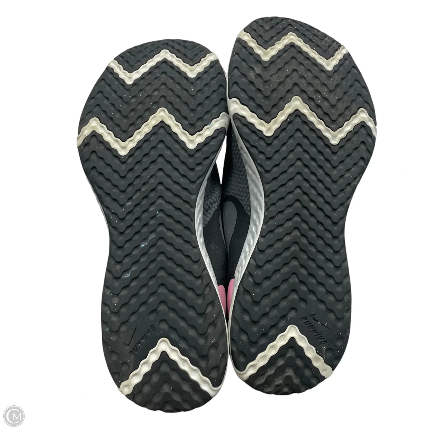 Shoes Athletic By Nike In Grey & Pink, Size: 7