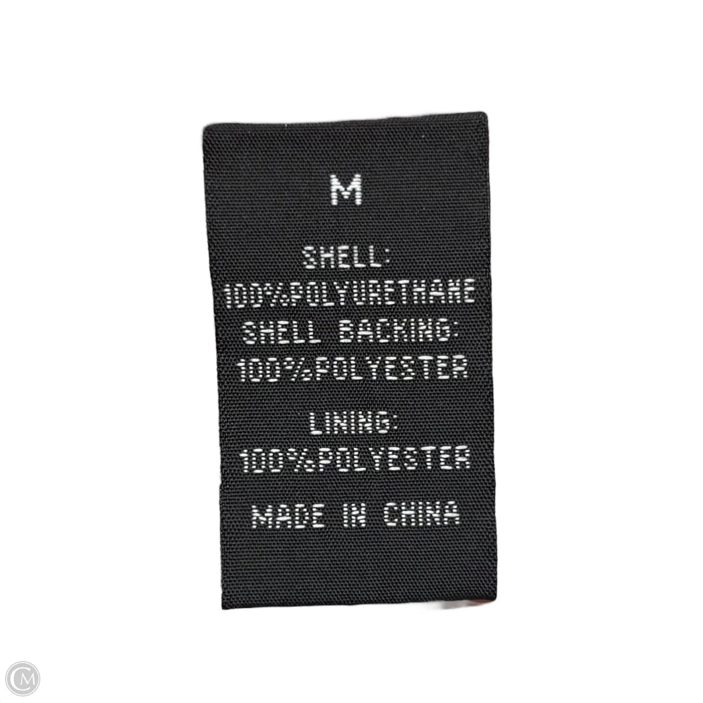 Jacket Leather By Baccini In Orange, Size: M