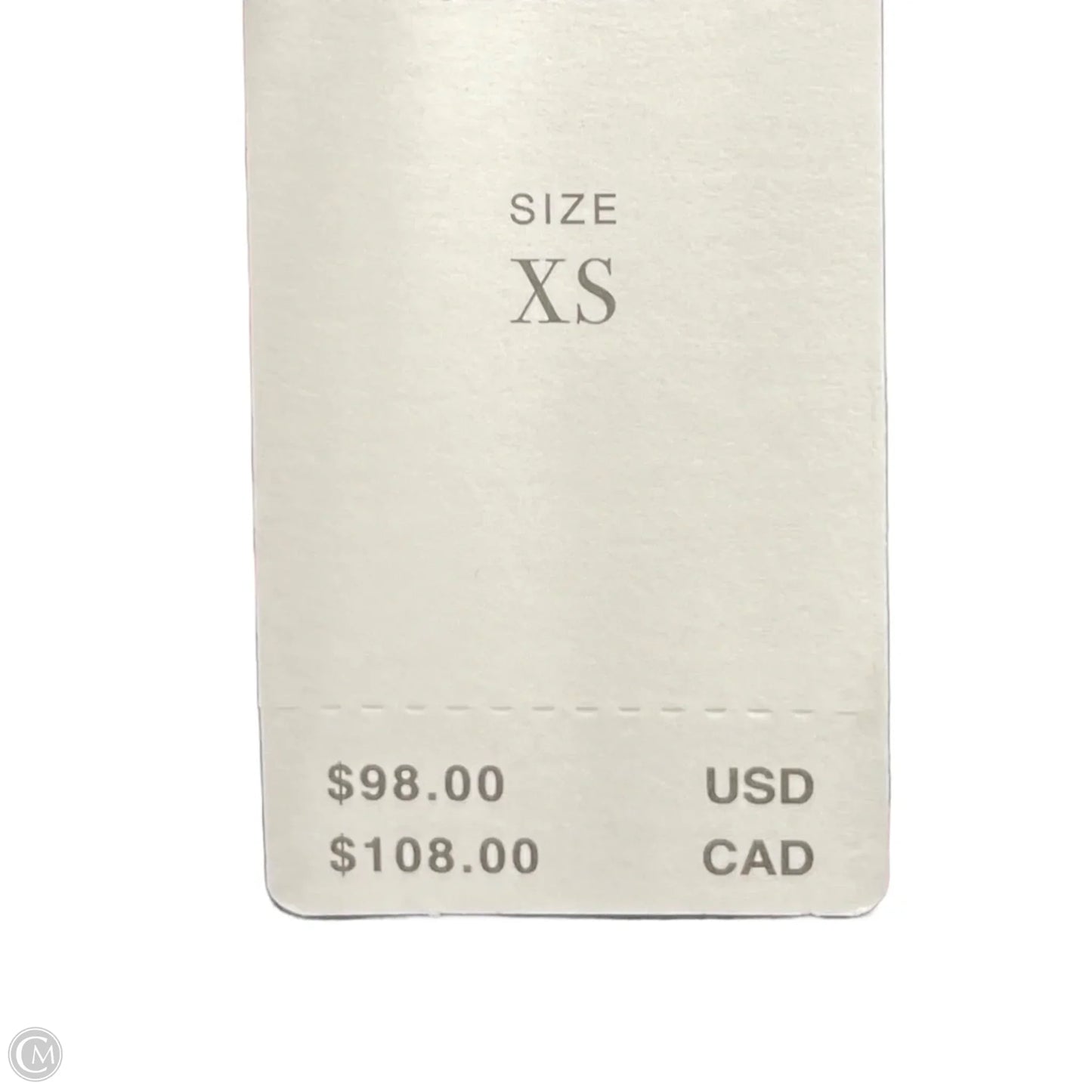 Top Long Sleeve By Maeve In Black & Pink, Size: Xs