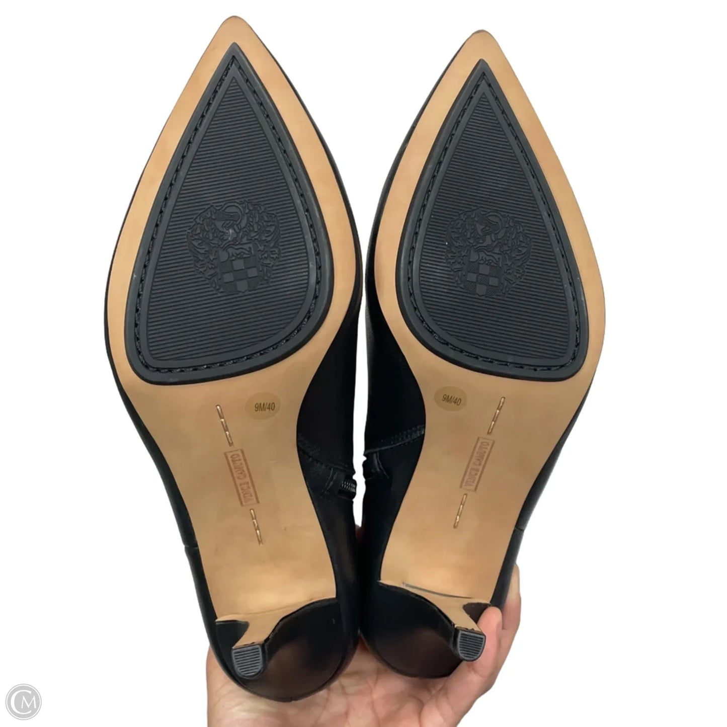 Boots Knee Heels By Vince Camuto In Black, Size: 9