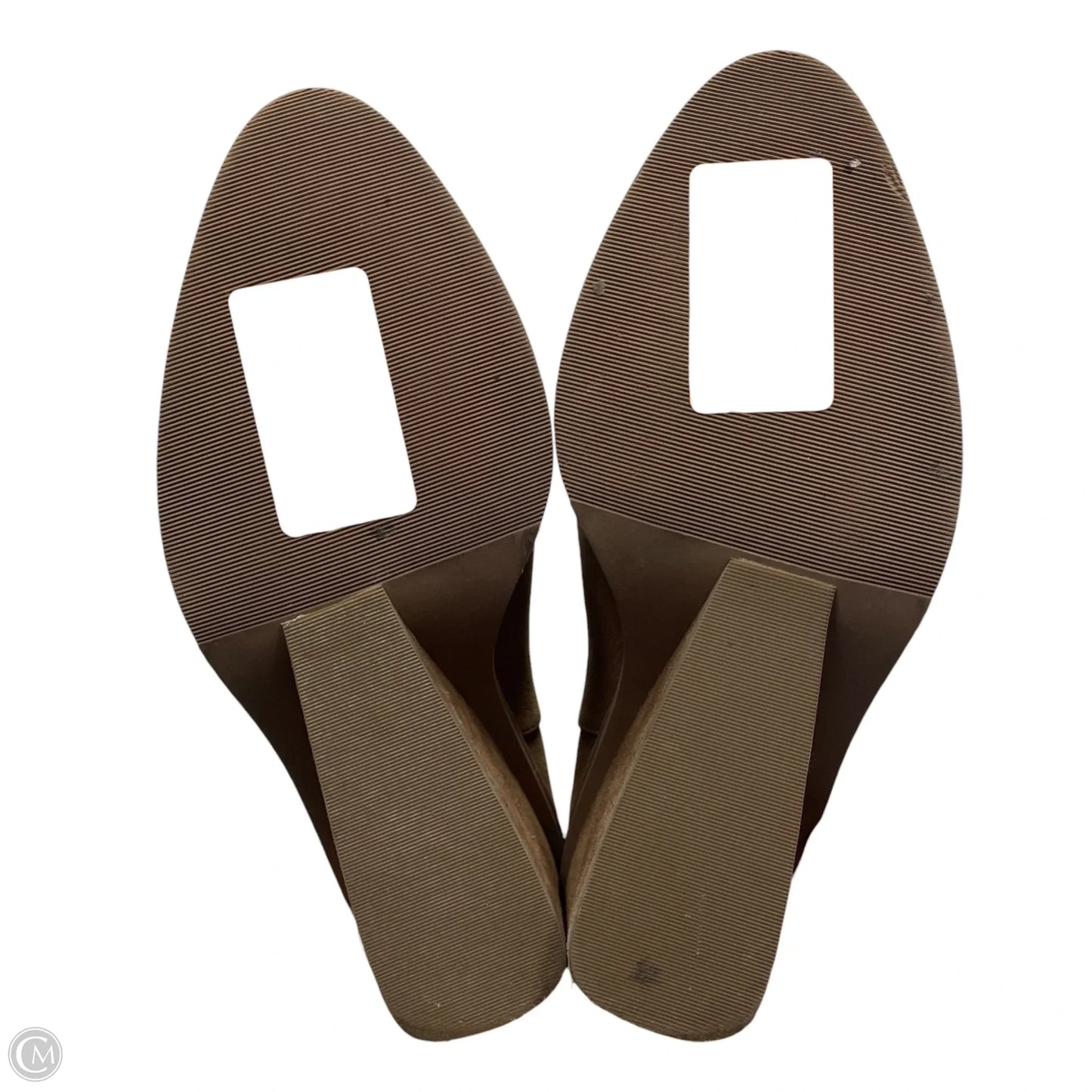 Boots Ankle Heels By Dr Scholls In Tan, Size: 7