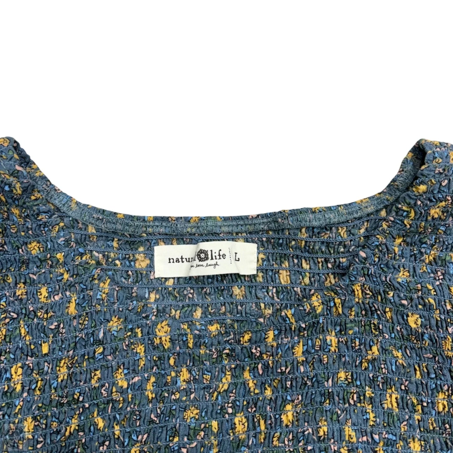 Dress Casual Midi By Natural Life In Floral Print, Size: L