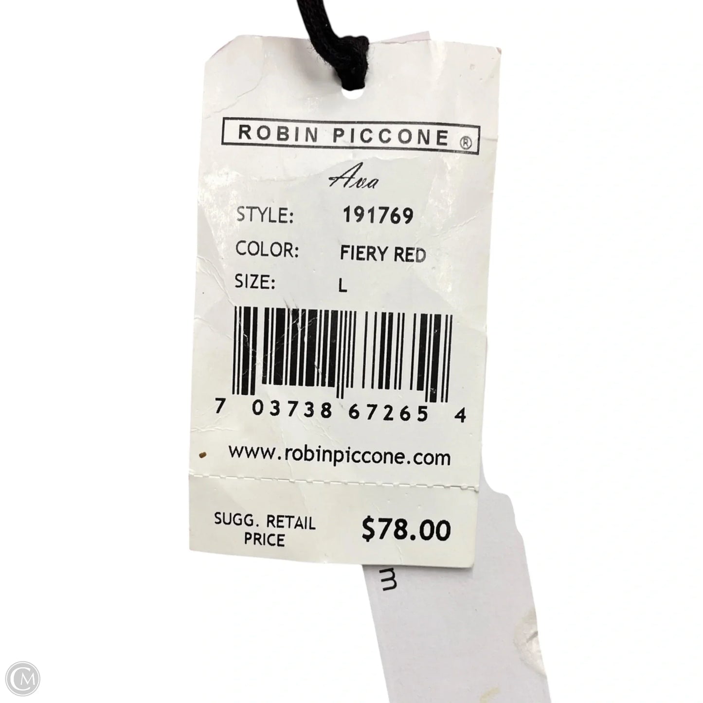 Swimsuit Bottom By Robin Piccone In Red, Size: L