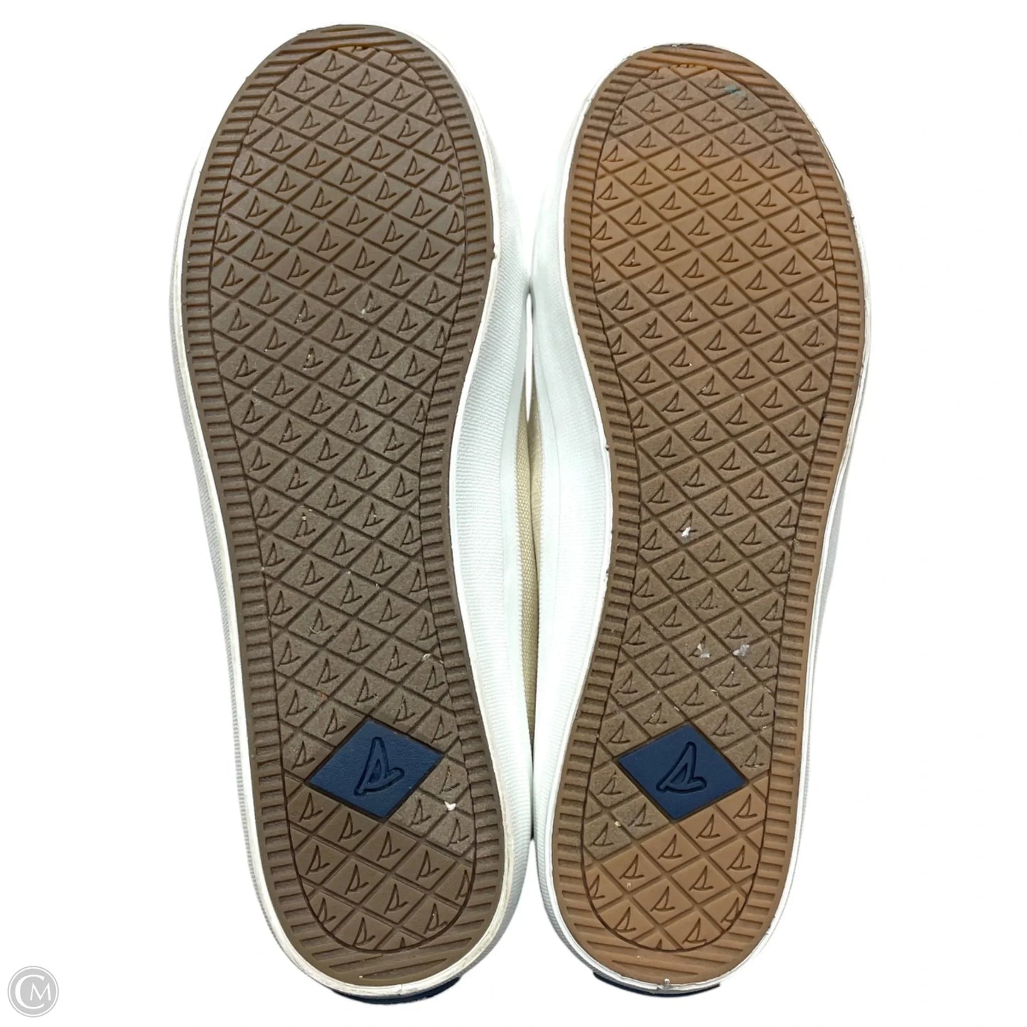 Shoes Sneakers By Sperry In Cream, Size: 10