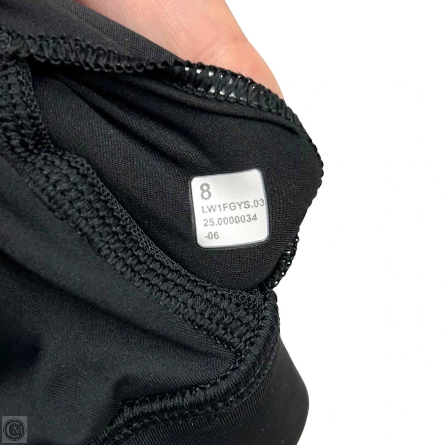 Athletic Bra By Lululemon In Black, Size: M