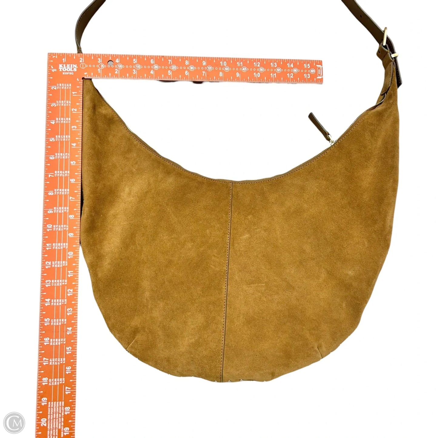 Handbag Leather By Madewell, Size: Large
