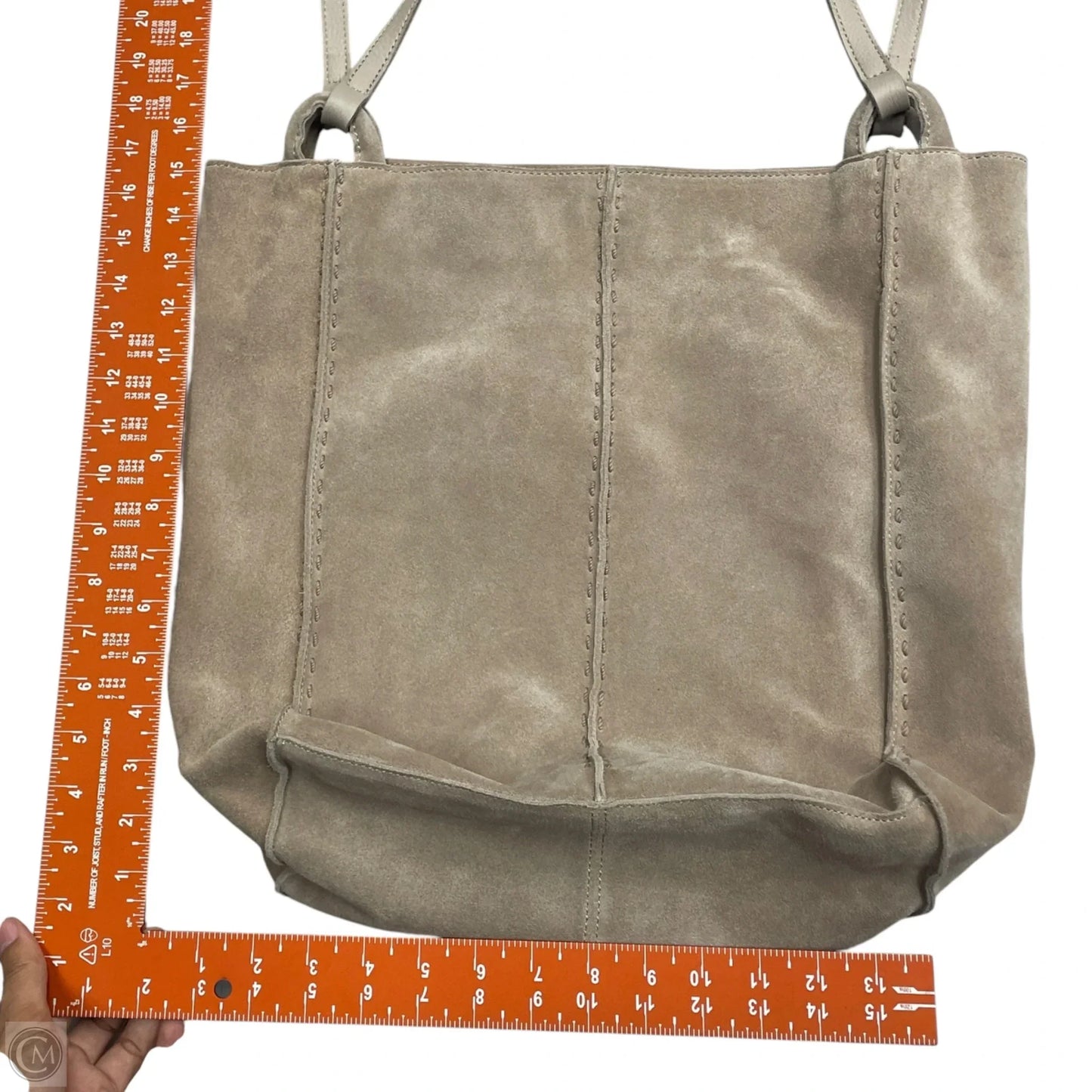 Handbag Leather By The Sak, Size: Large