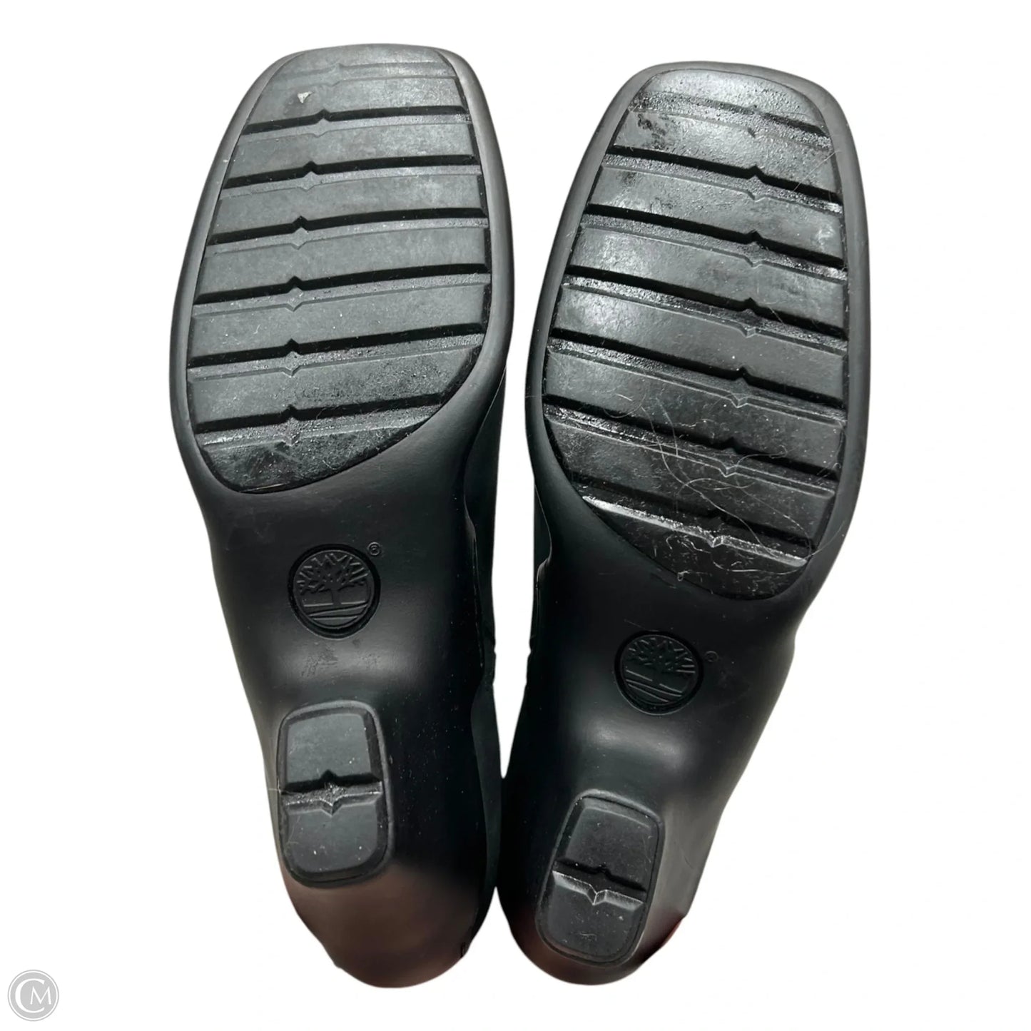 Boots Mid-calf Heels By Timberland In Black, Size: 9