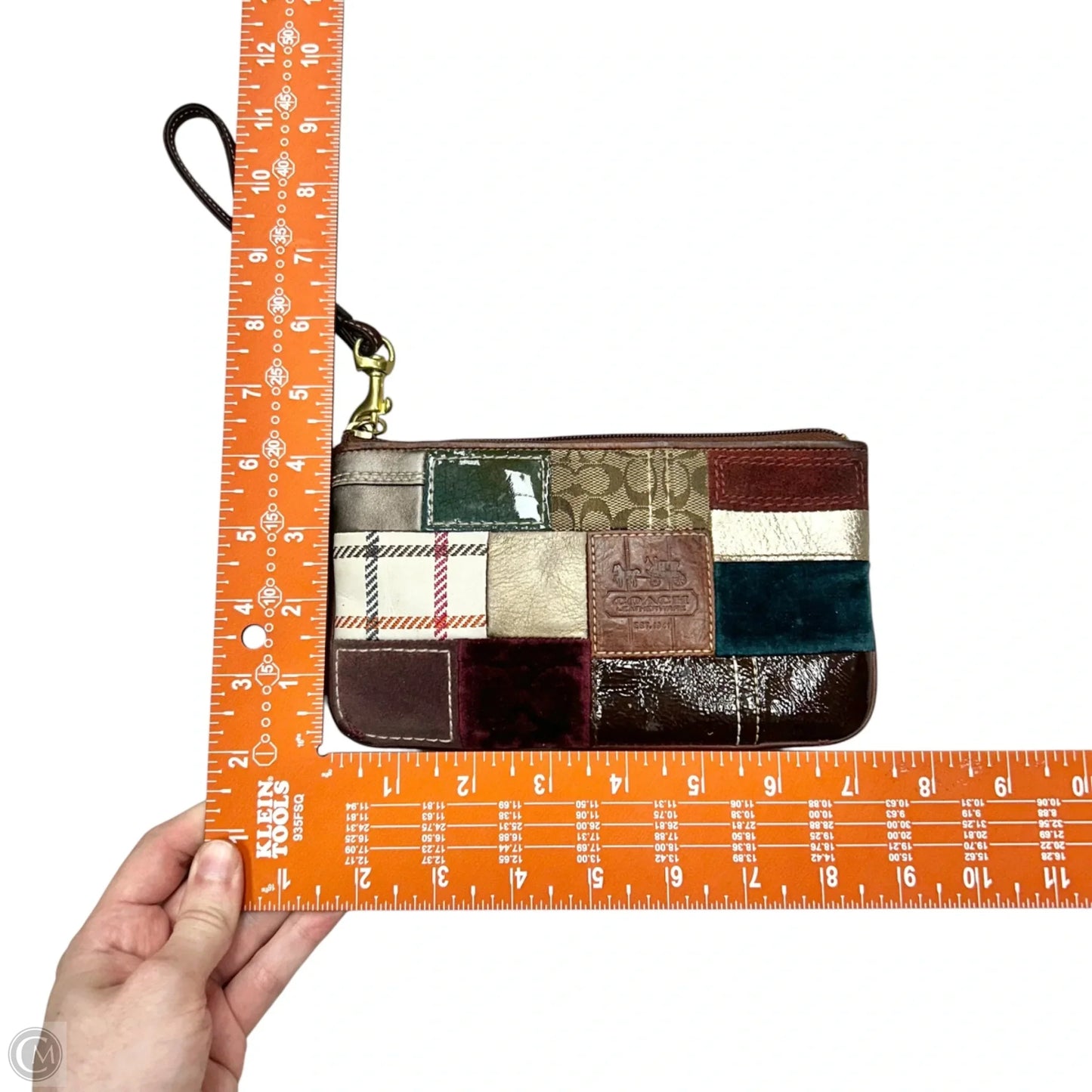Wristlet Designer By Coach, Size: Large