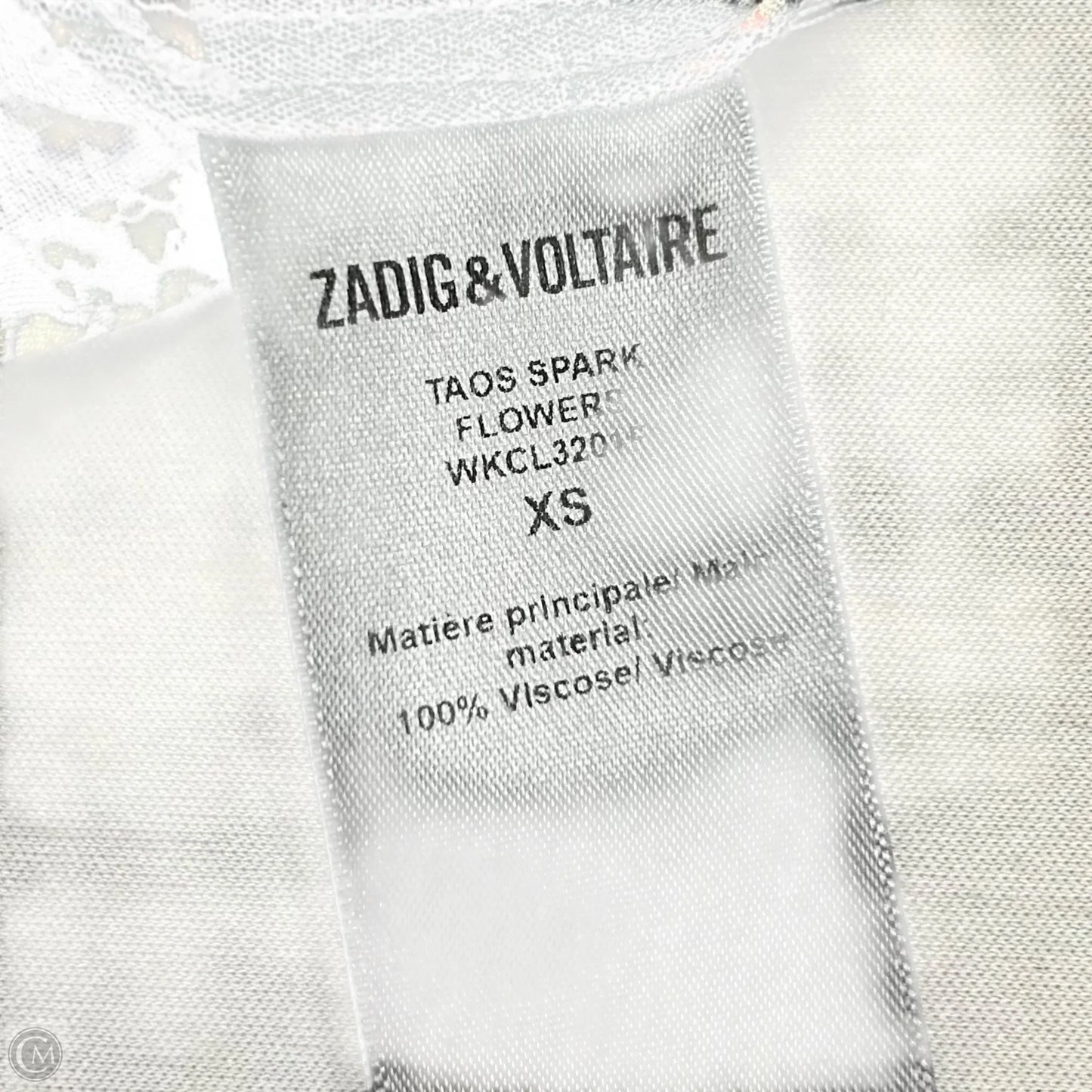 Top Long Sleeve By Zadig And Voltaire In Black, Size: Xs