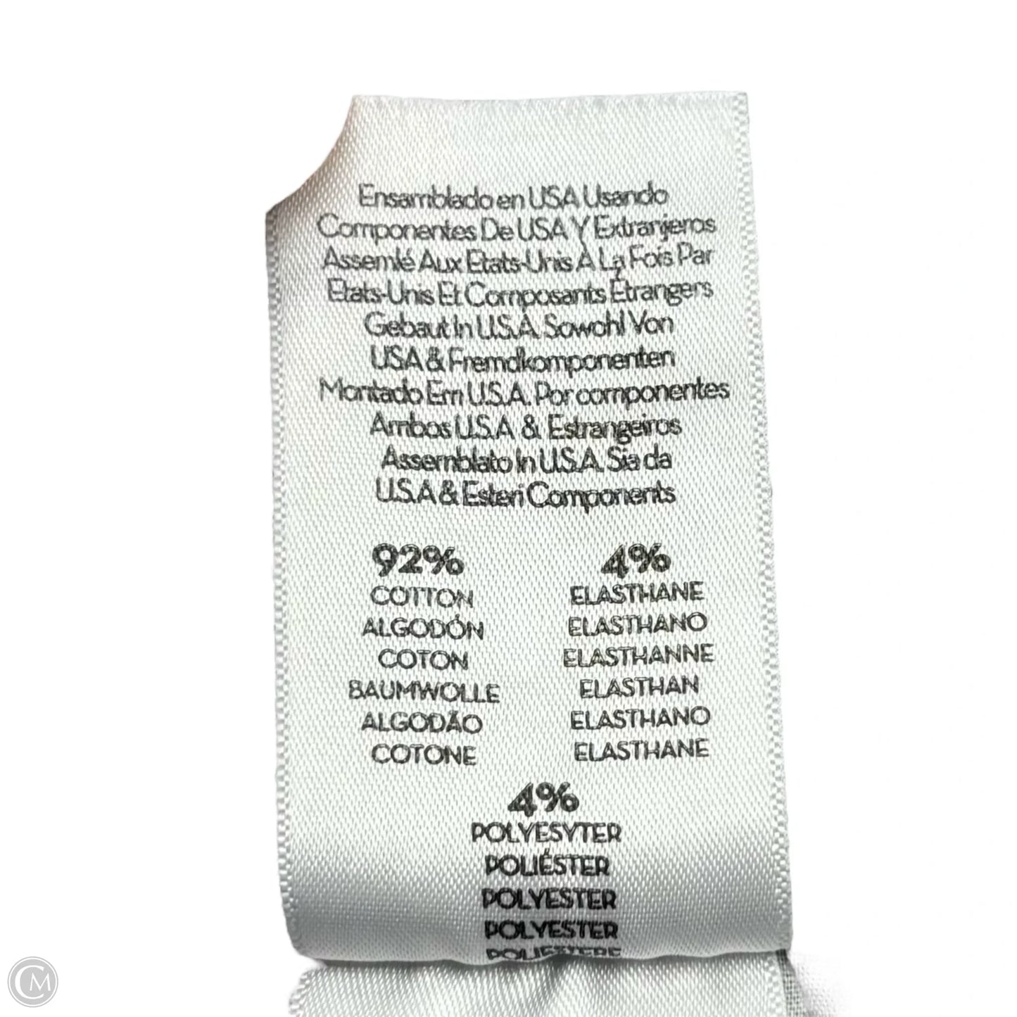 Jeans Straight By Mother In Grey Denim, Size: 0