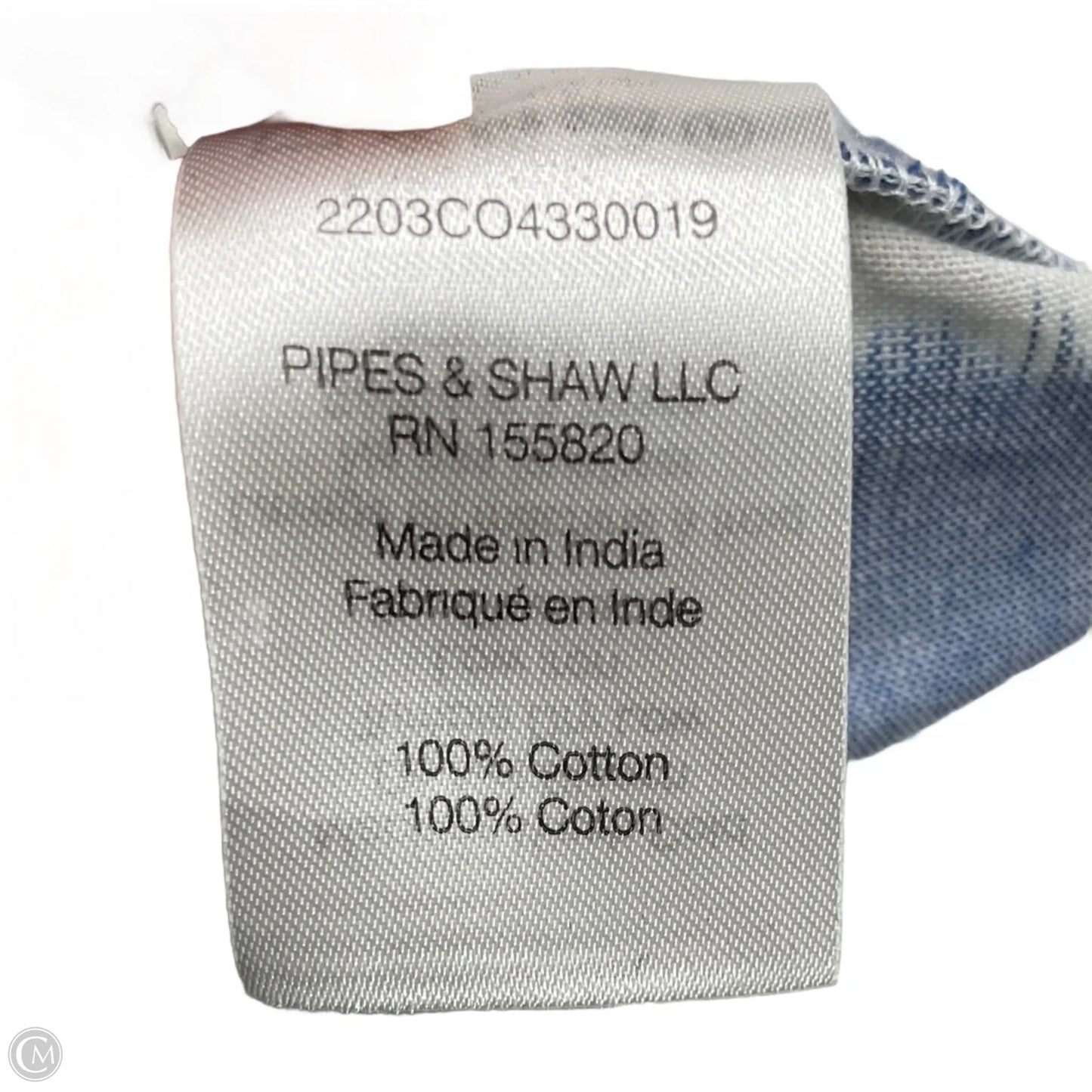 Skirt Mini & Short By Veronica Beard In Blue & White, Size: Xs