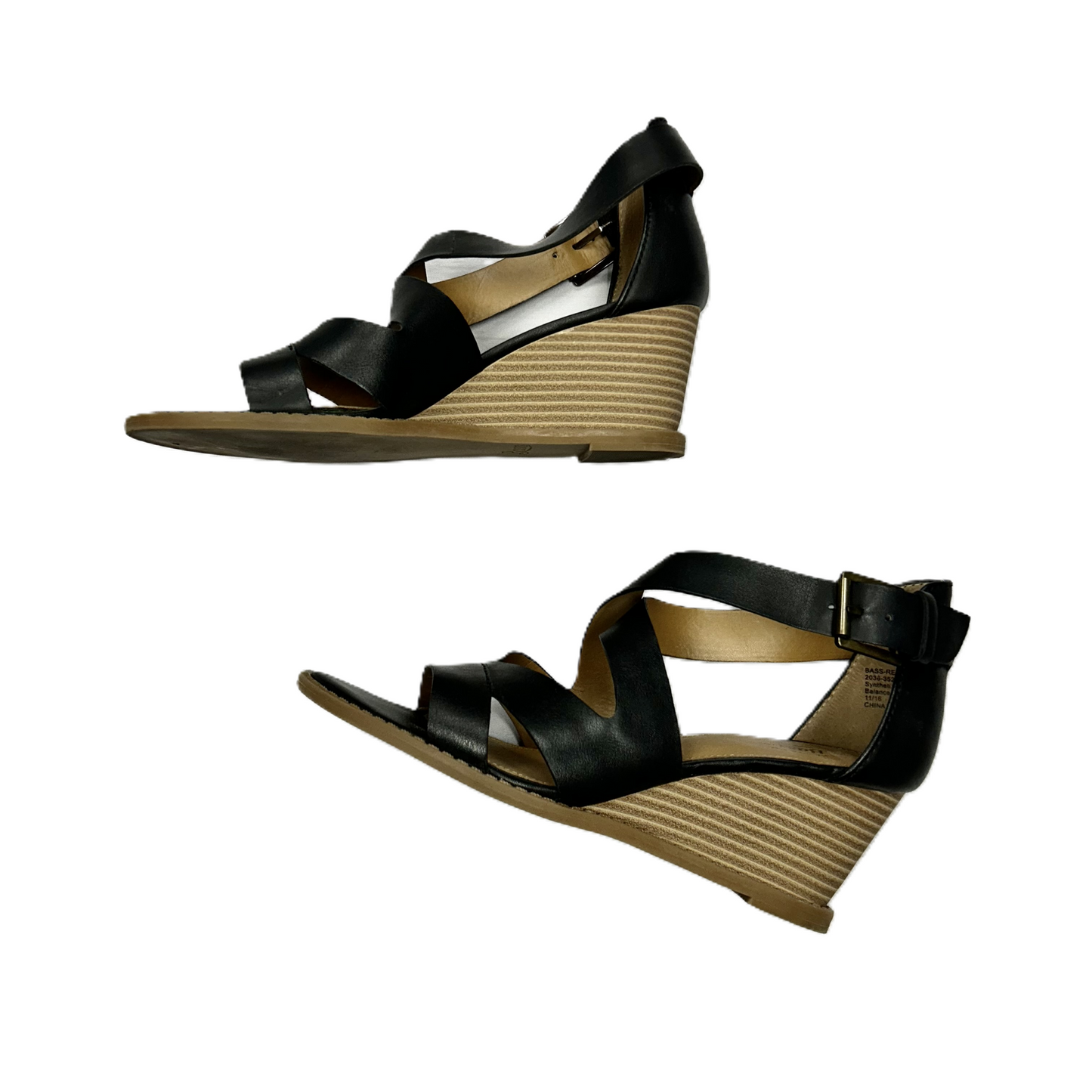 Sandals Heels Wedge By Bass  Size: 6