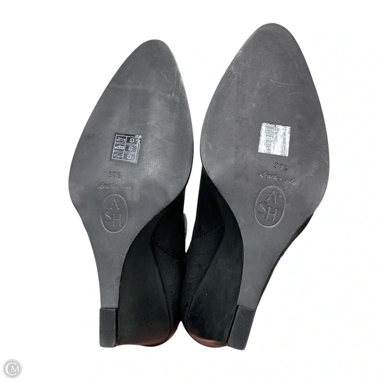 Boots Mid-calf Heels By Ash In Grey, Size: 7