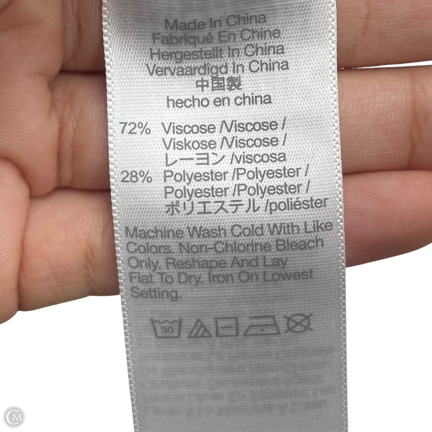 Top Long Sleeve By Madewell In White, Size: L