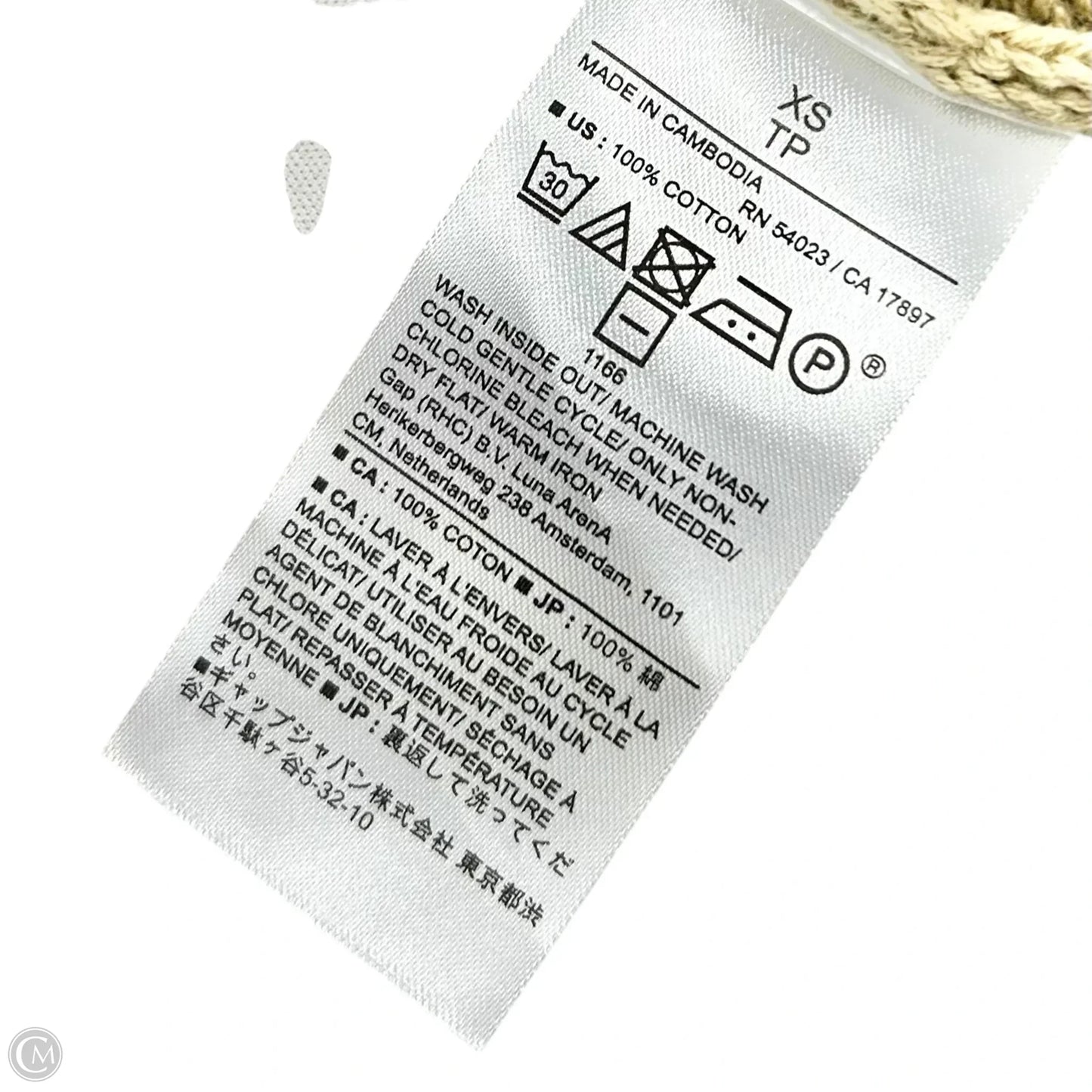 Top Sleeveless By Banana Republic In Tan, Size: Xs