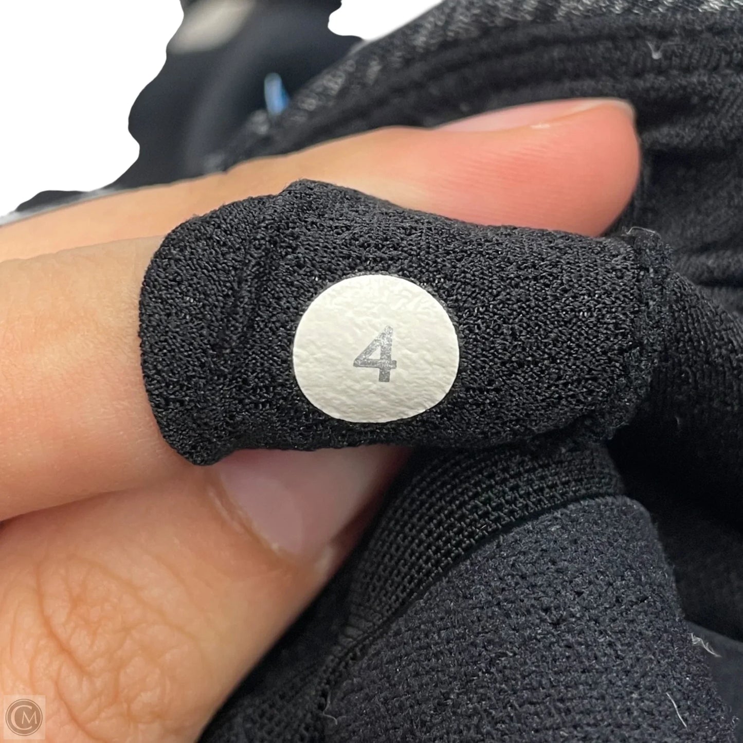 Athletic Tank Top By Lululemon In Black & Grey, Size: S