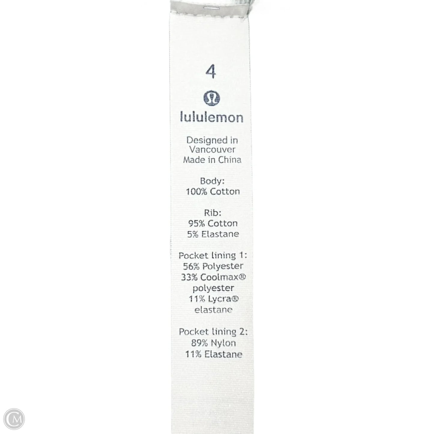 Athletic Jacket By Lululemon In Pale Mint, Size: S