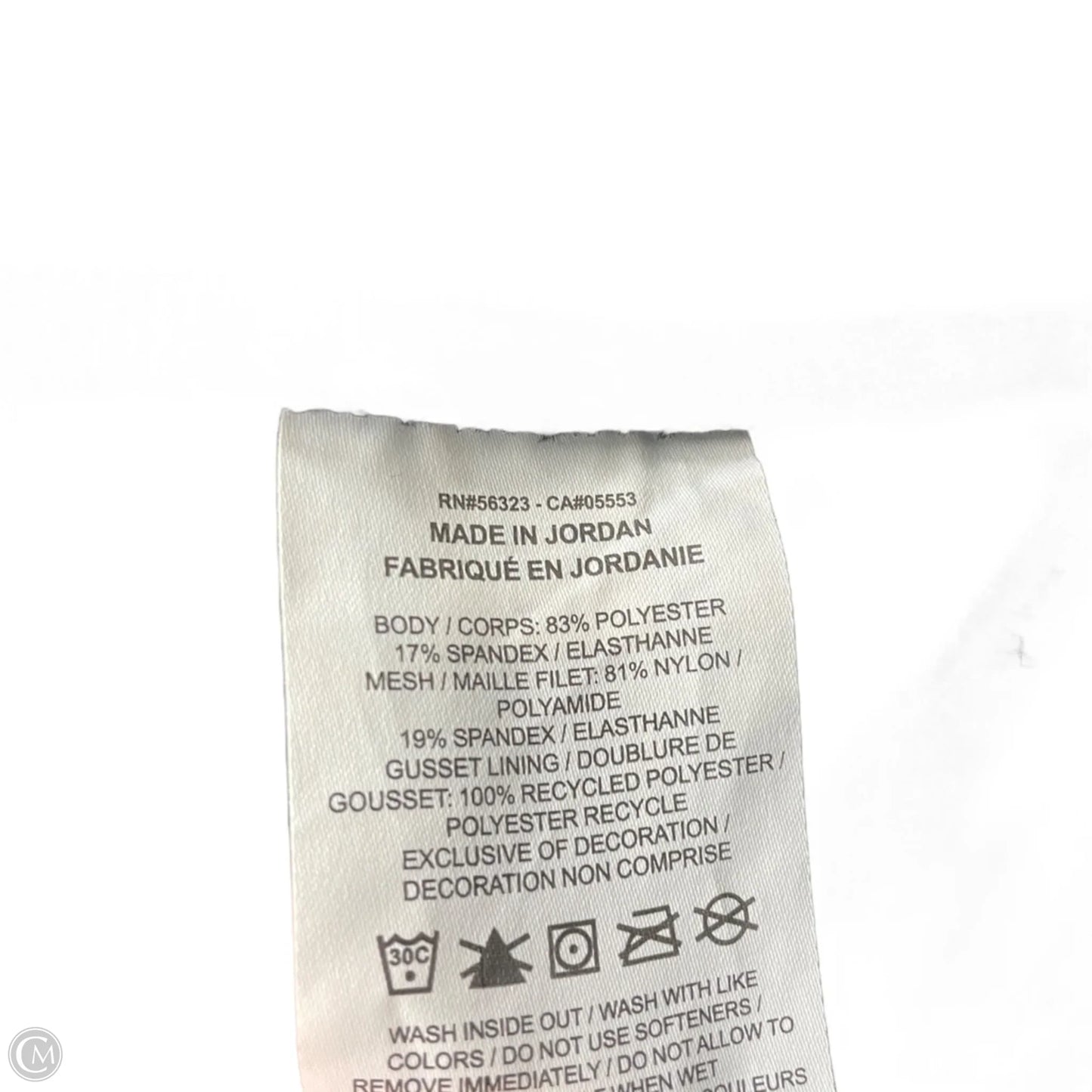 Athletic Leggings By Nike Apparel In Black, Size: L