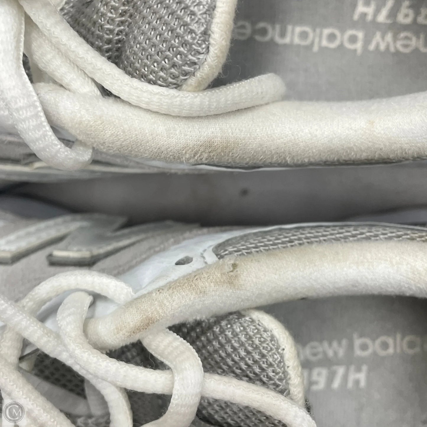 Shoes Athletic By New Balance In Grey & White, Size: 8