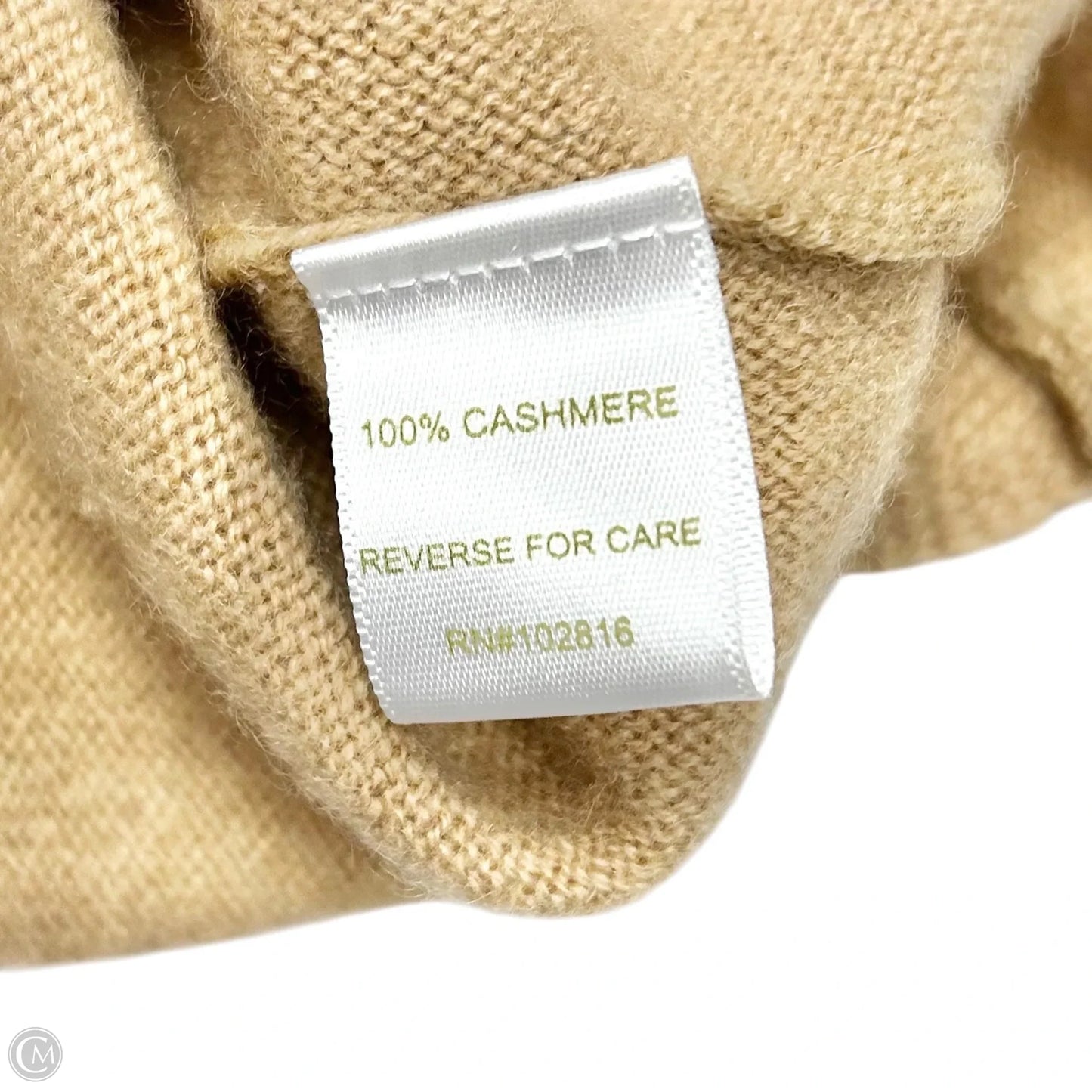 Sweater Cashmere By Garnet Hill In Brown, Size: M