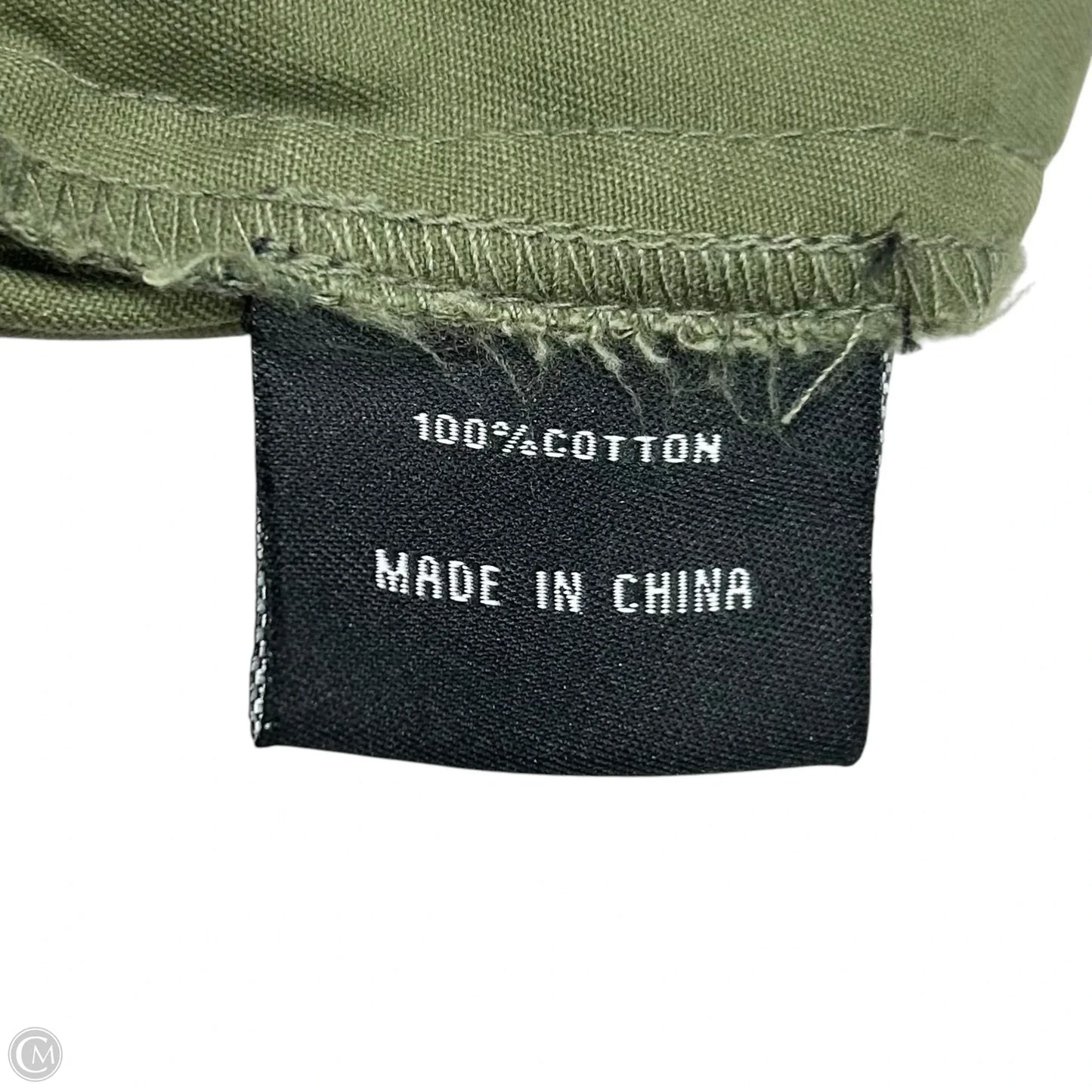 Jacket Denim By Indigo Saints In Green Denim, Size: M
