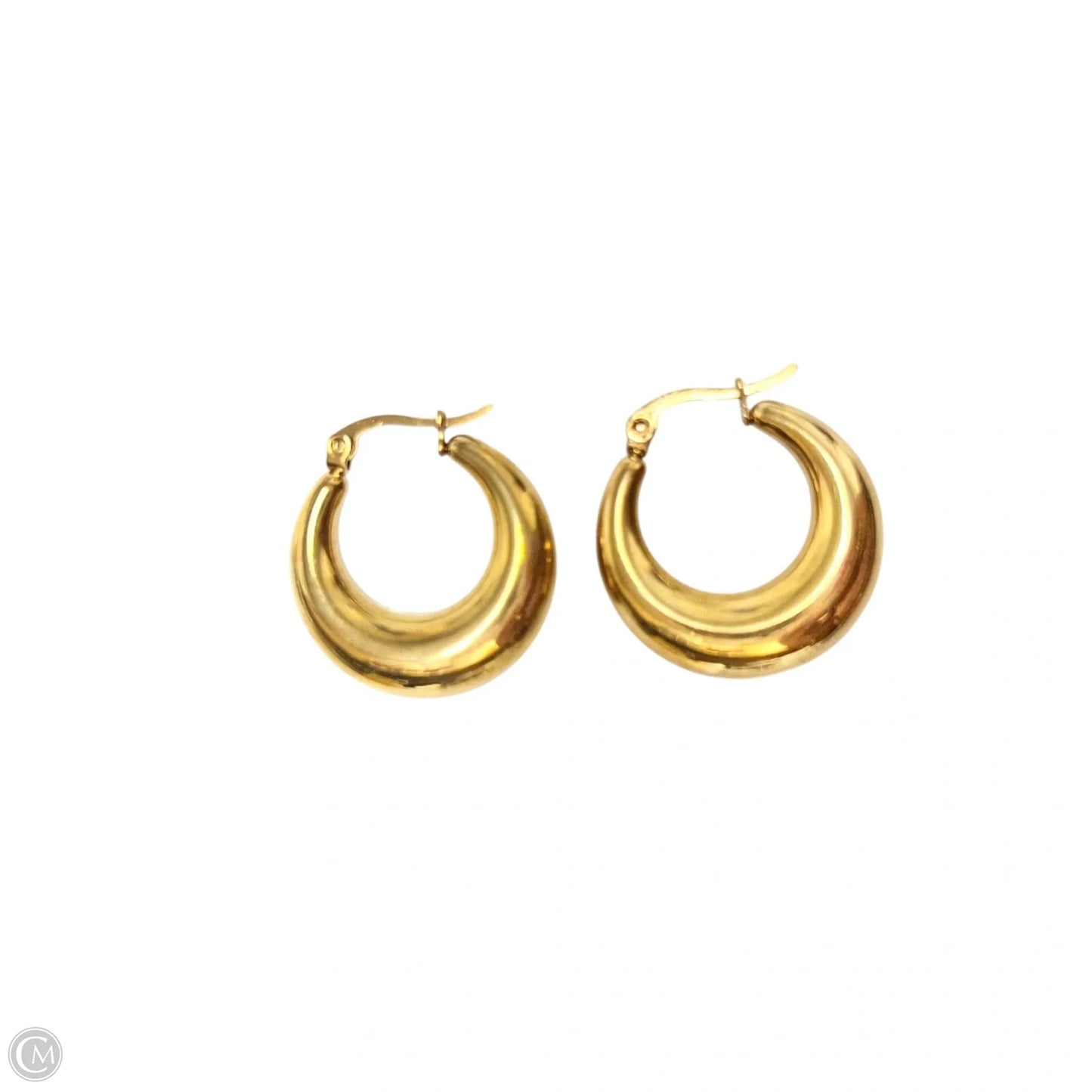 Earrings Hoop by Twisted Silver