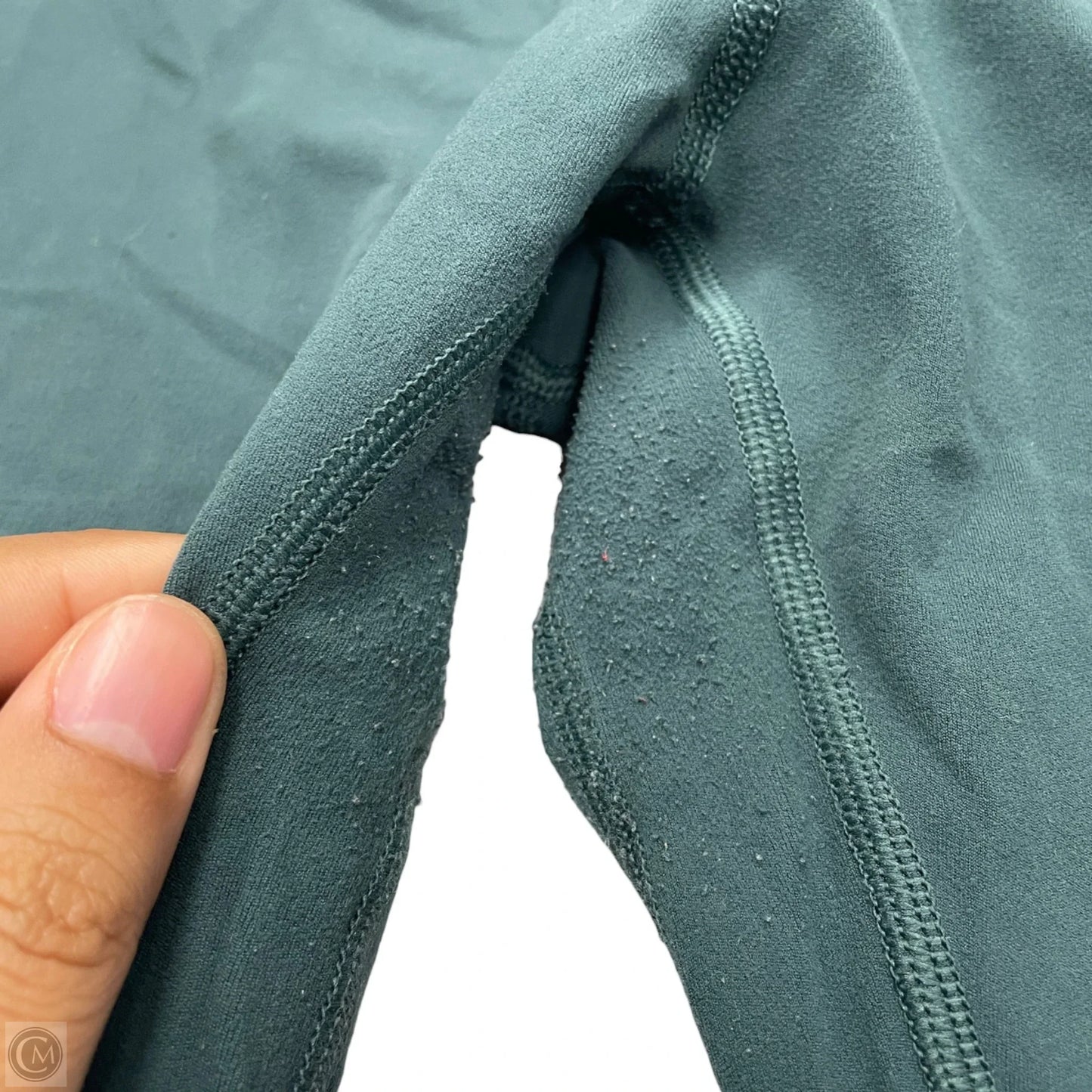 Athletic Leggings By Lululemon In Green, Size: S