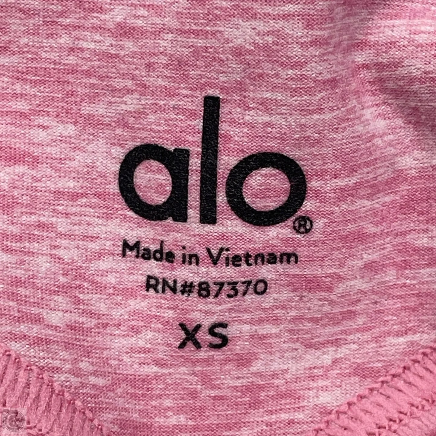 Athletic Leggings By Alo In Pink, Size: Xs