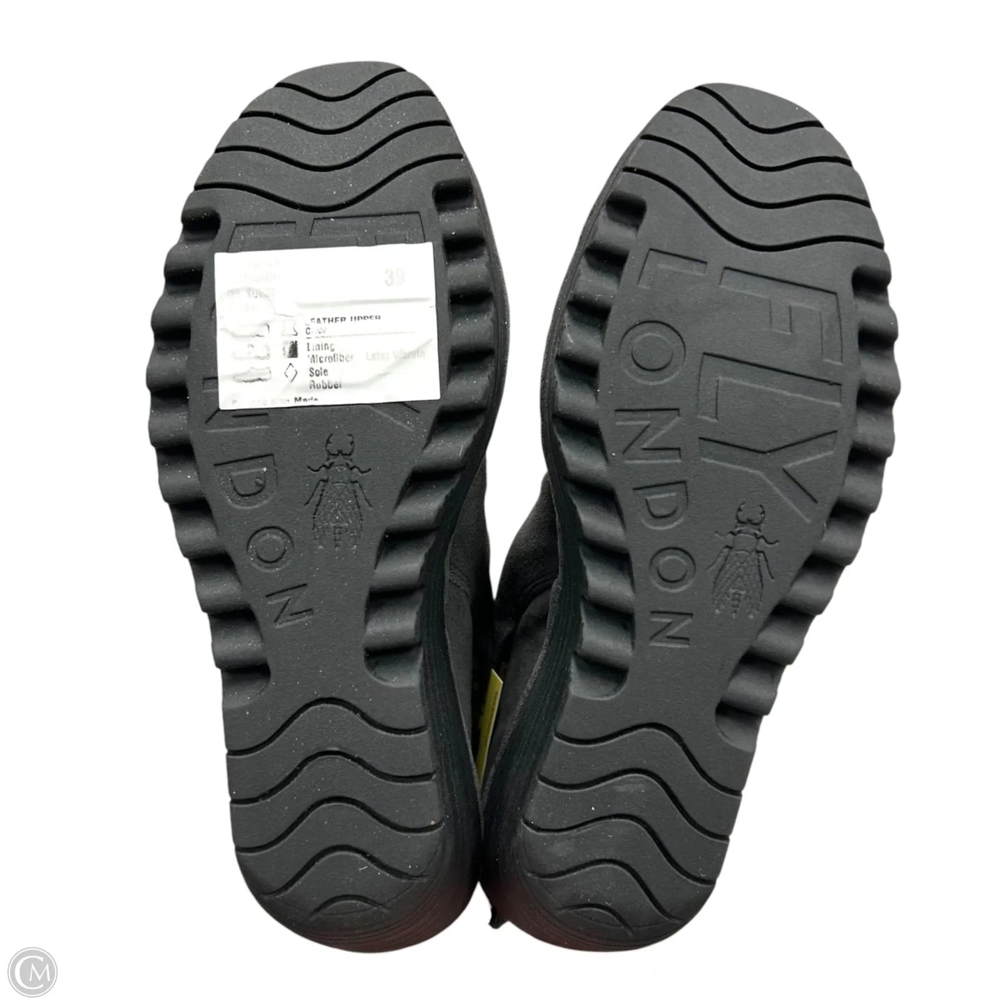 Boots Ankle Heels By Fly London In Grey, Size: 8.5