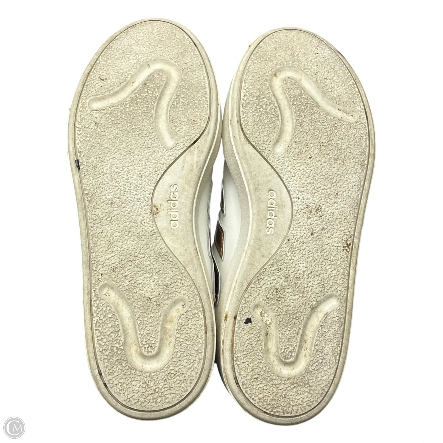 Shoes Athletic By Adidas In Ivory, Size: 9