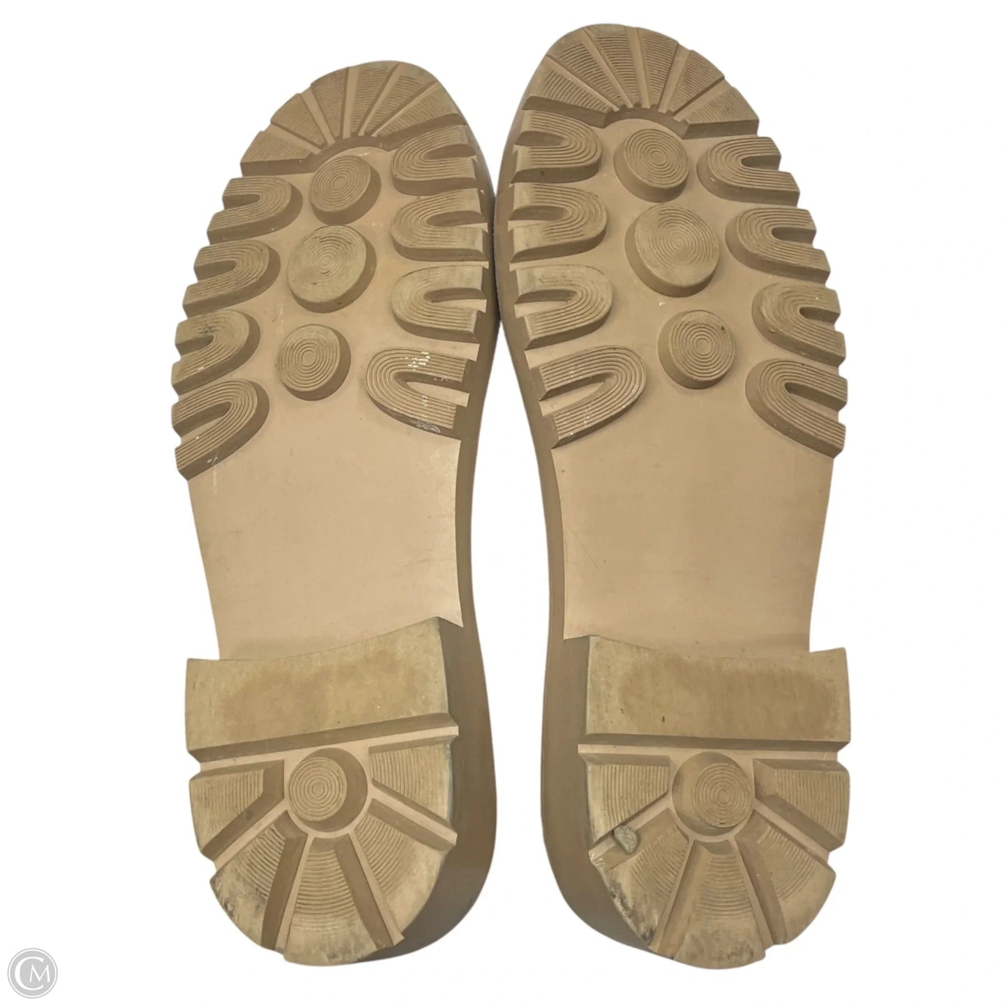Boots Ankle Heels By Anne Klein In Taupe, Size: 9