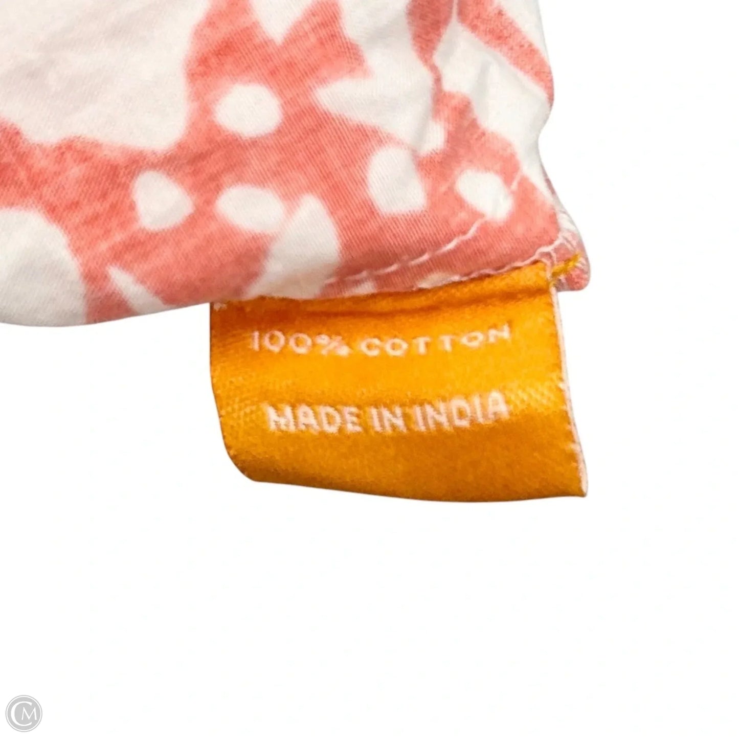 Dress Designer By Oliphant In Pink & White, Size: M