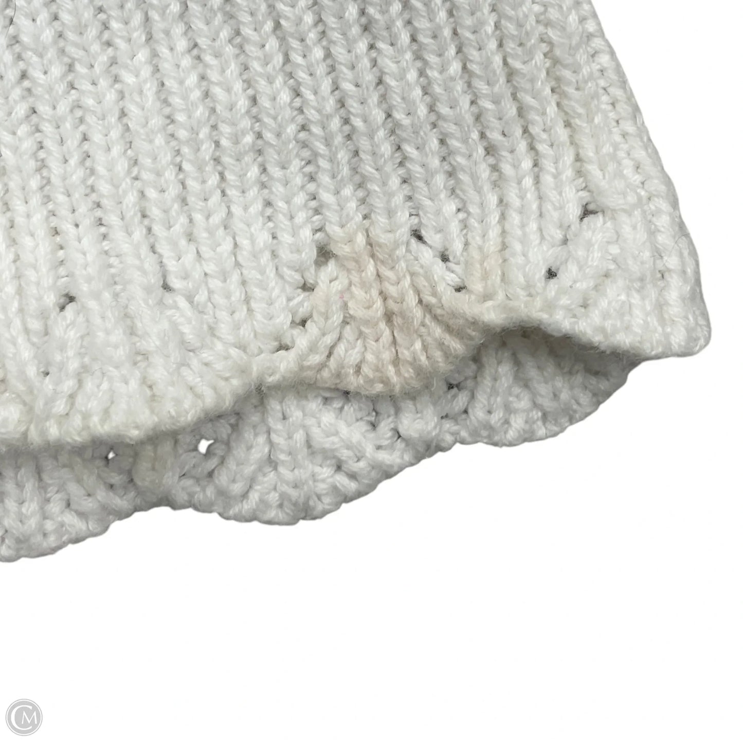 Sweater By Lucky Brand In White, Size: Xl