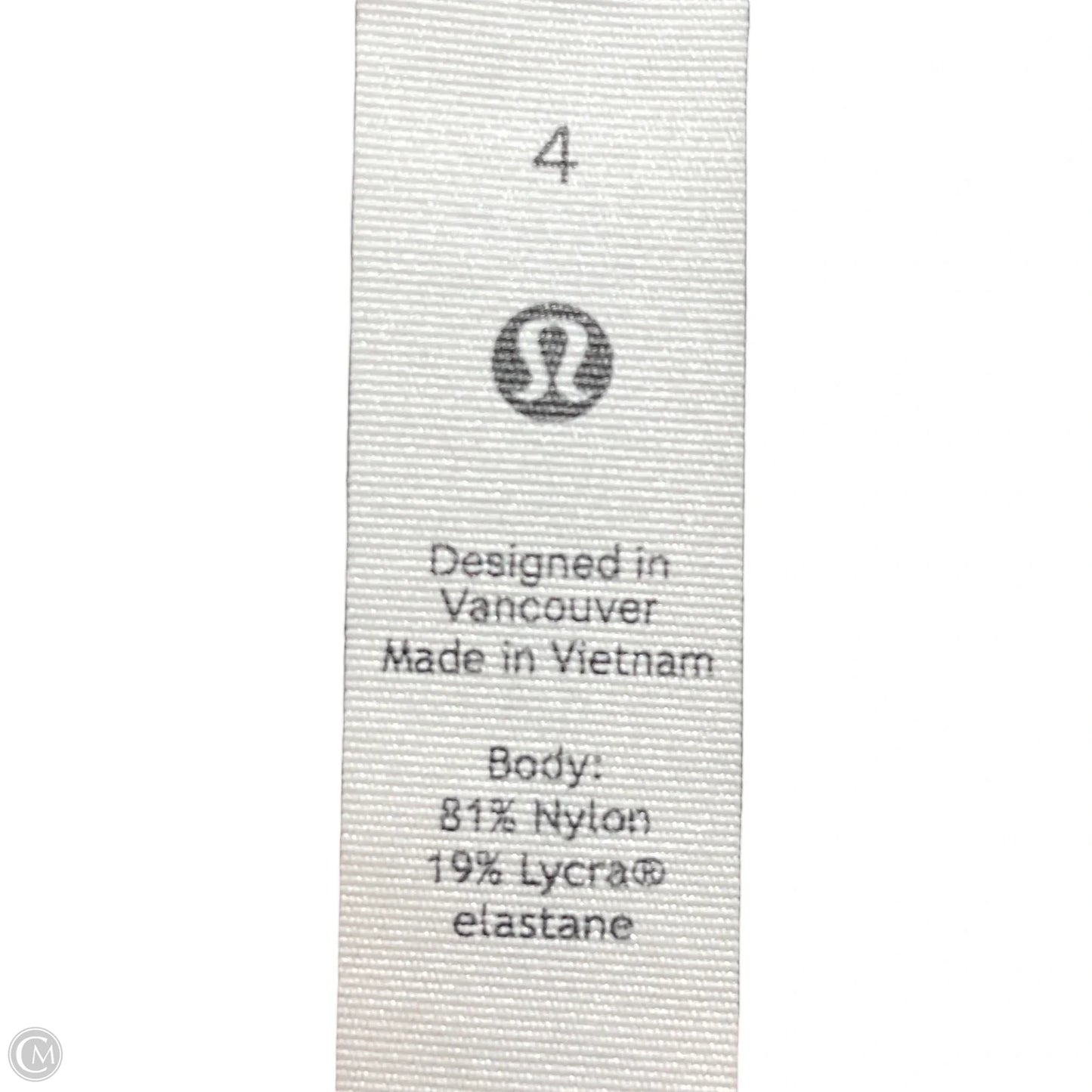 Athletic Leggings Capris By Lululemon In Navy, Size: S