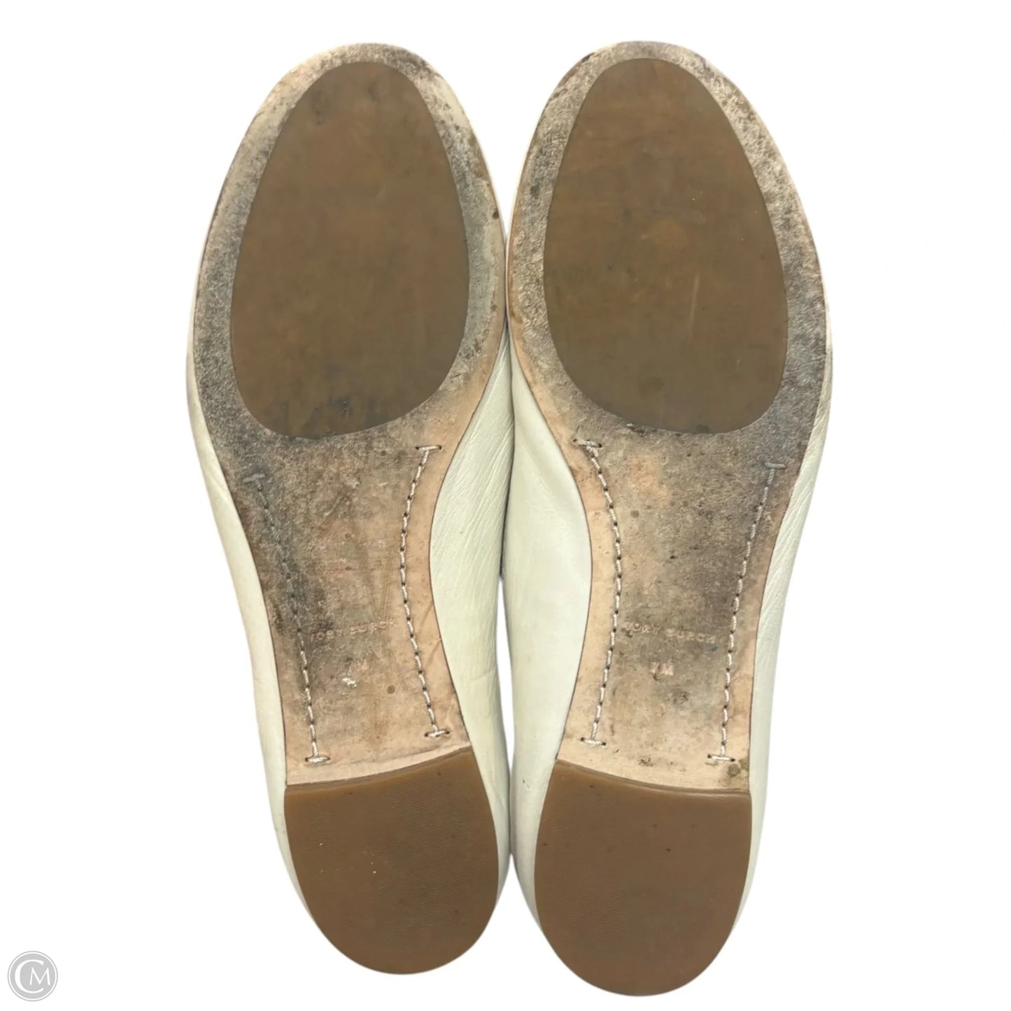 Shoes Designer By Tory Burch In Ivory, Size: 7