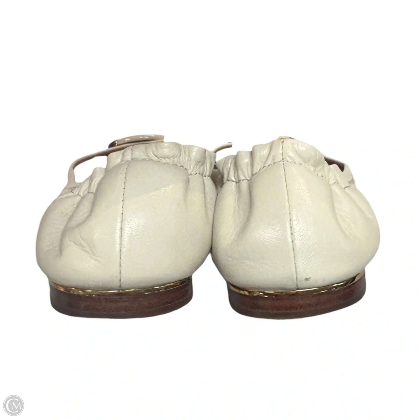 Shoes Designer By Tory Burch In Ivory, Size: 7