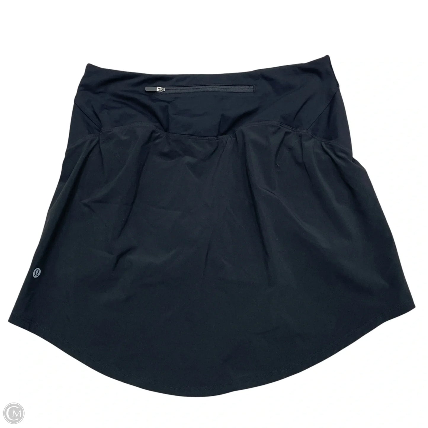 Athletic Skort By Lululemon In Black, Size: S