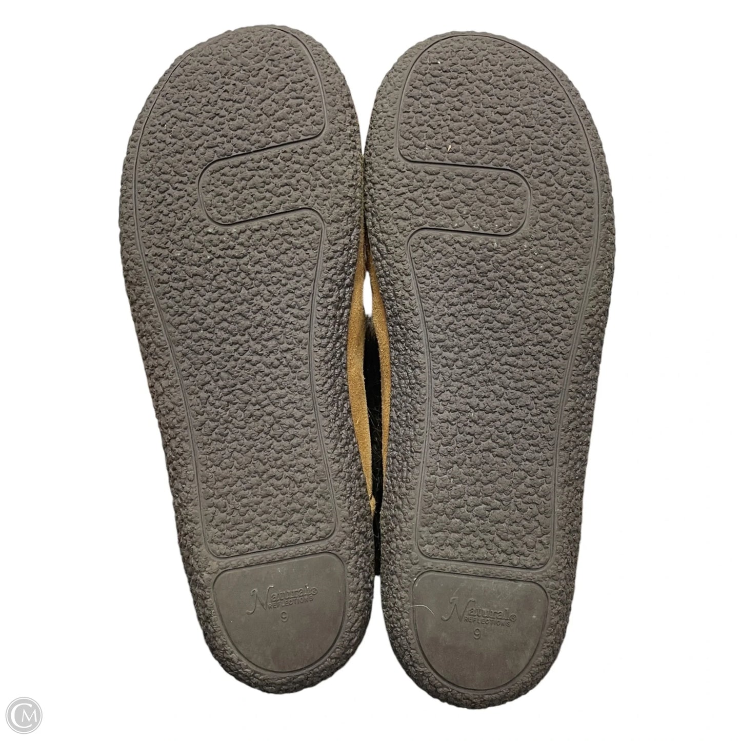Shoes Flats By Natural Reflections In Brown, Size: 9