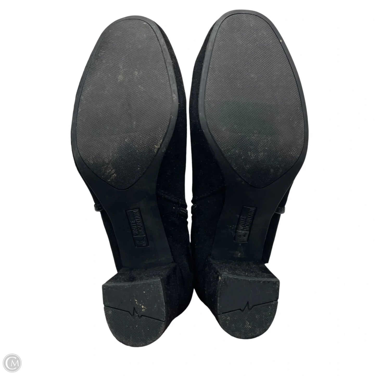 Boots Ankle Heels By White Mountain In Black, Size: 8