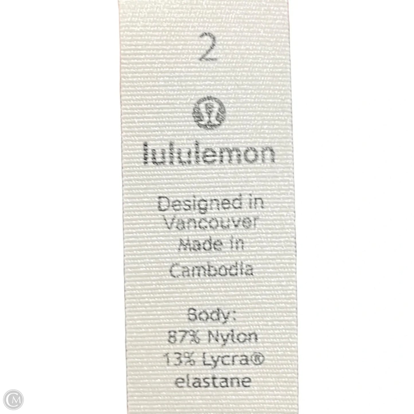 Athletic Top Long Sleeve Collar By Lululemon In Purple, Size: Xs