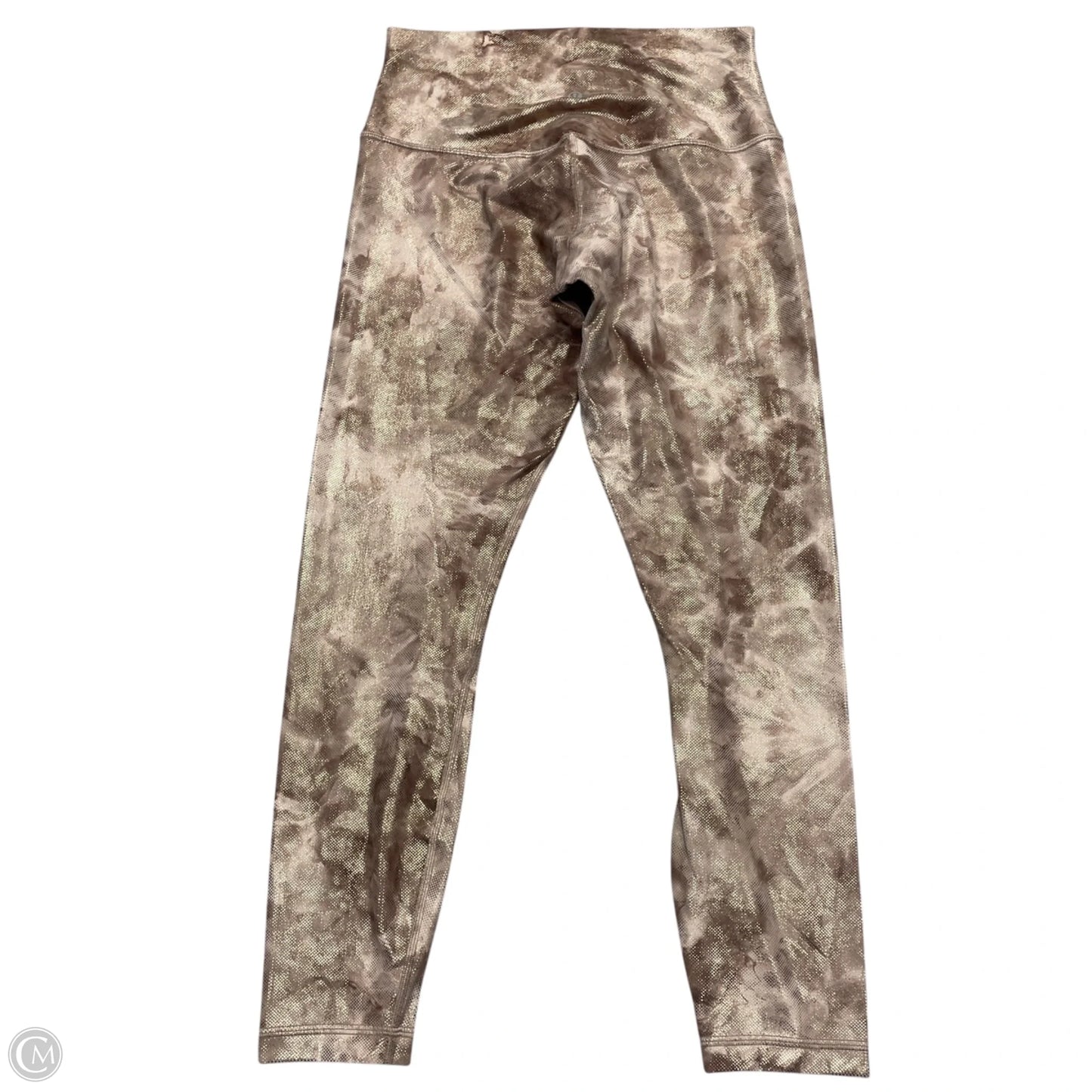 Athletic Leggings By Lululemon In Rose Gold, Size: M