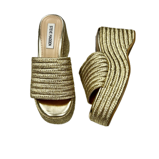 Sandals Heels Platform By Steve Madden  Size: 6