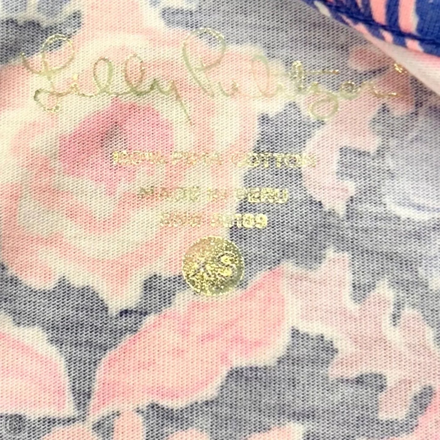 Dress Designer By Lilly Pulitzer In Blue & Pink, Size: Xs