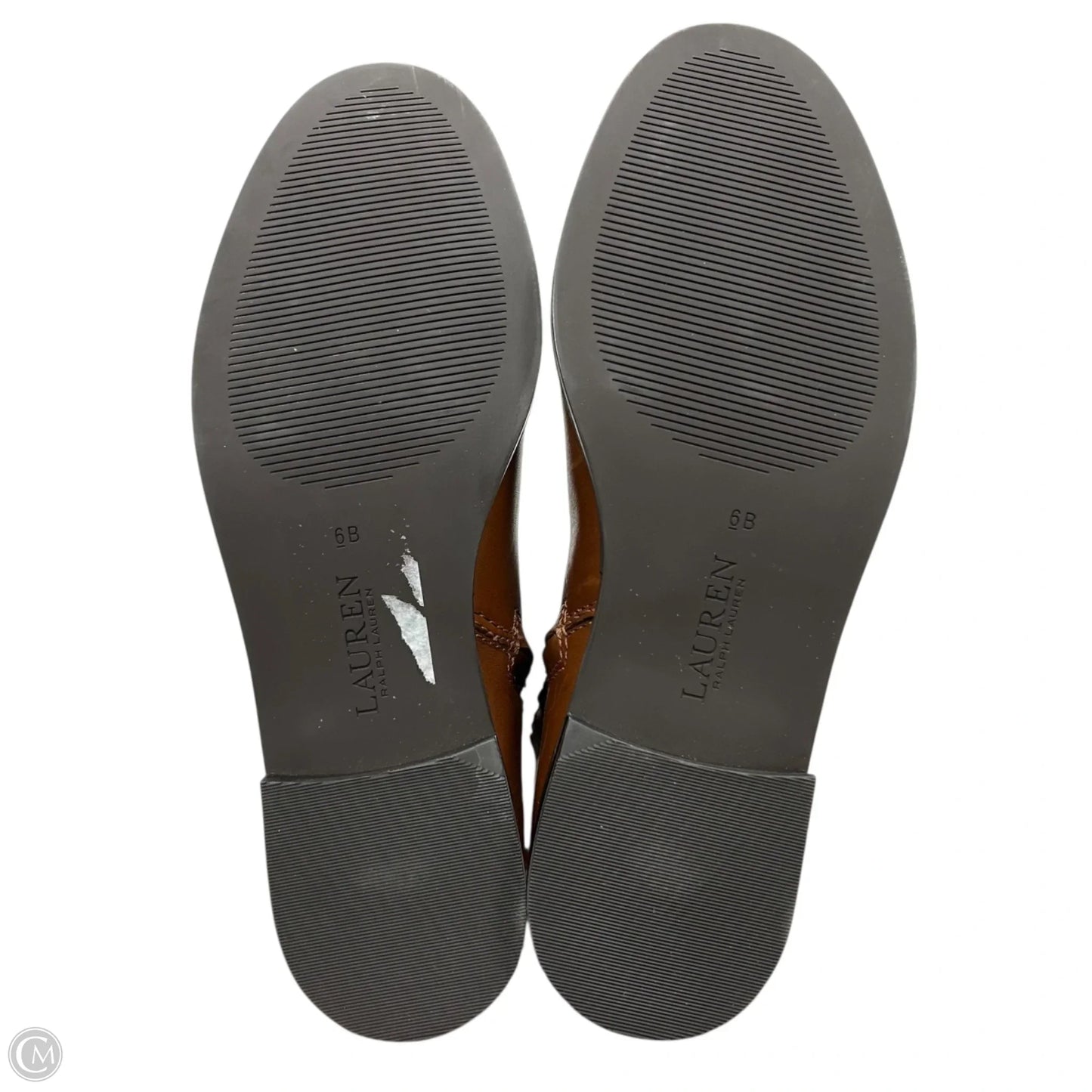 Boots Knee Flats By Lauren By Ralph Lauren In Brown, Size: 6